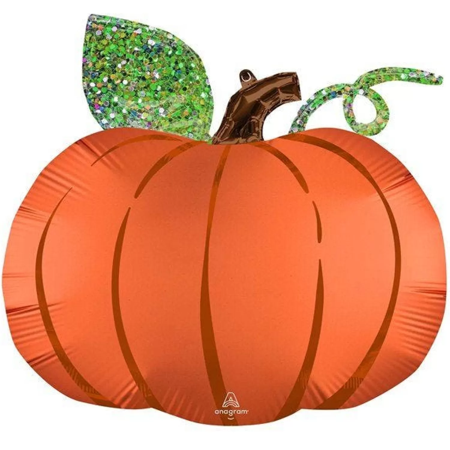 Satin Pumpkin Supershape Balloon - 25" Foil<Party Delights Store