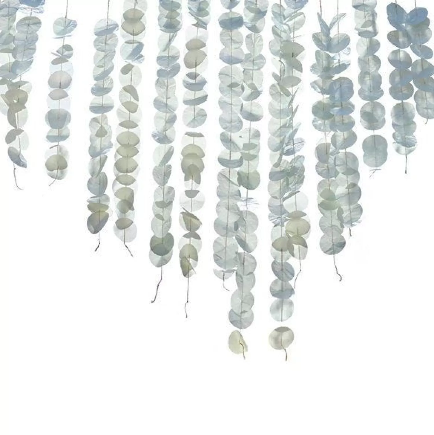 New Party Delights Secret Garden Paper Eucalyptus Hanging Backdrop