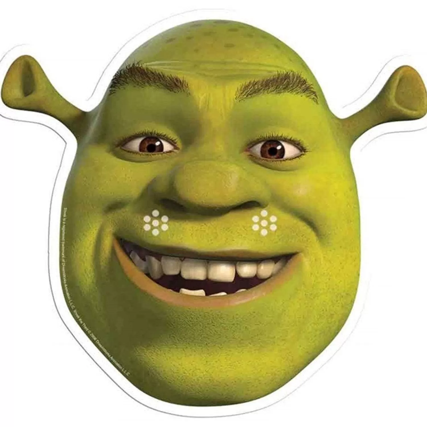 Fashion Party Delights Shrek Mask