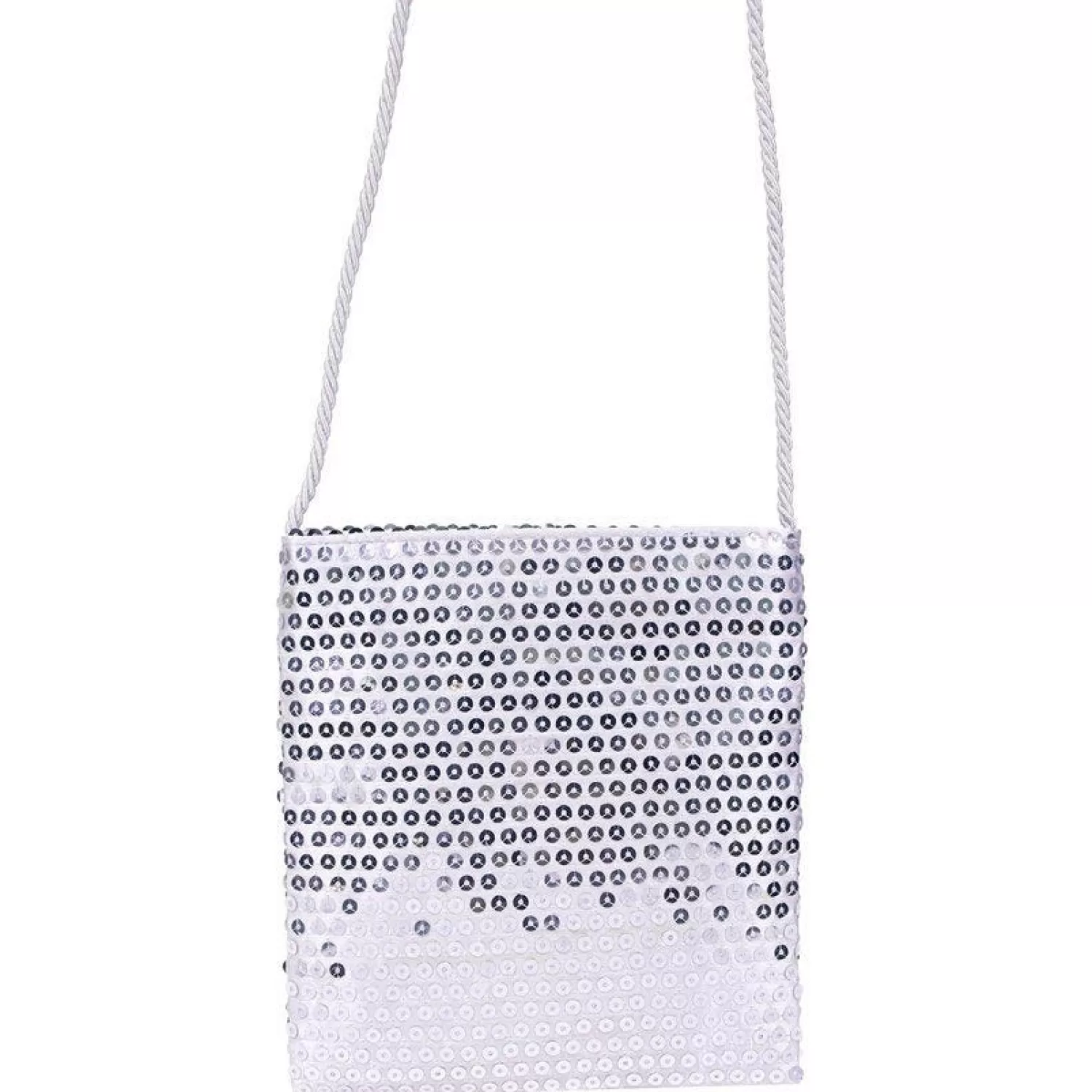 Hot Party Delights Silver Sequin Bag