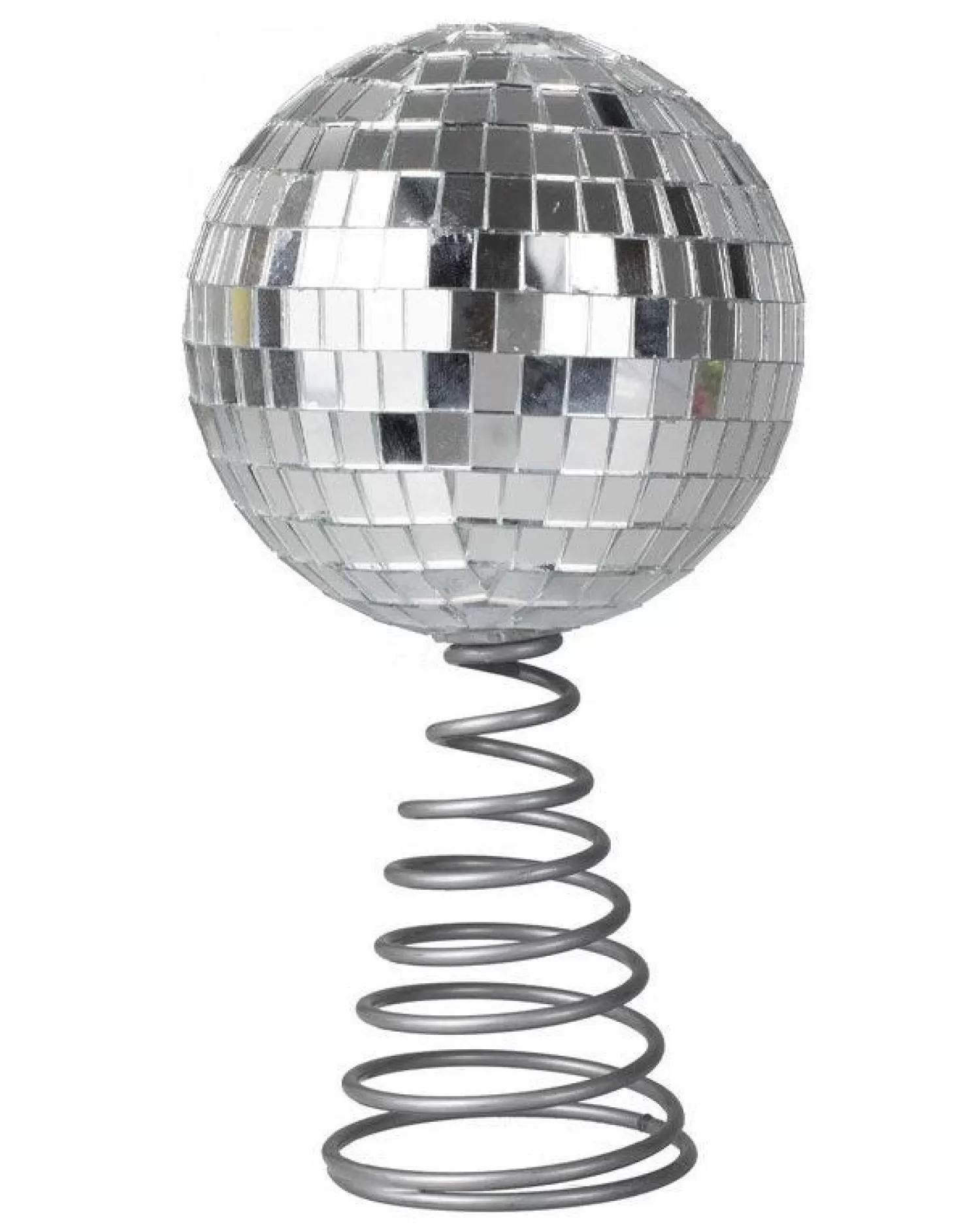 Silver Tree Disco Ball Topper<Party Delights Hot