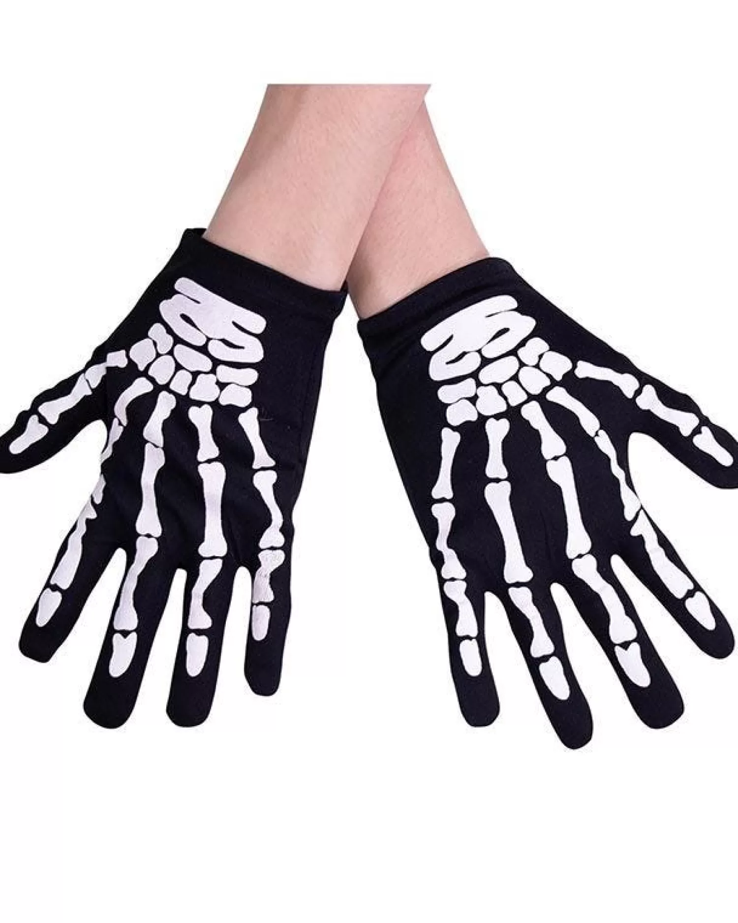 Skeleton Gloves - Child<Party Delights Clearance