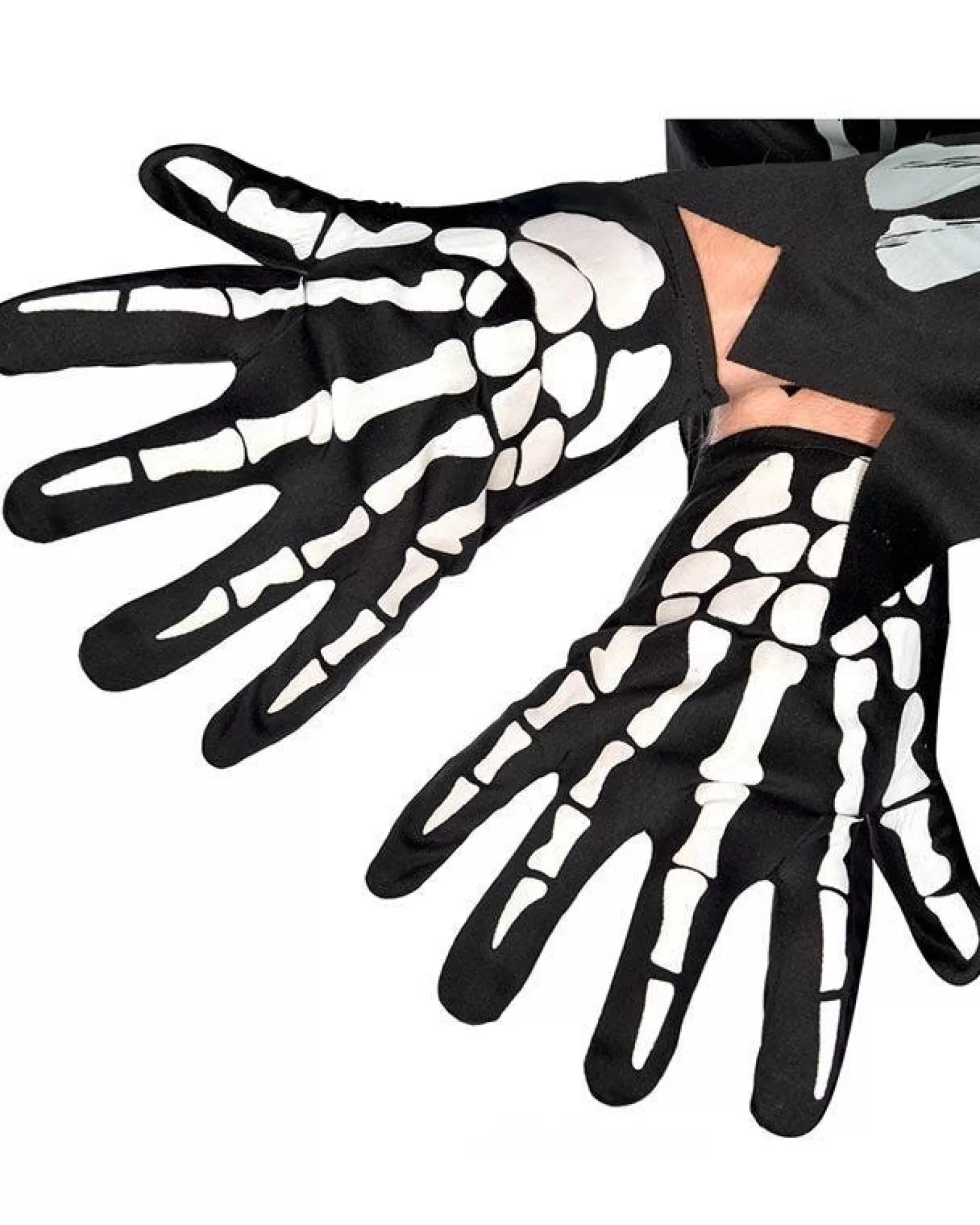 Skeleton Gloves- Adult<Party Delights Online