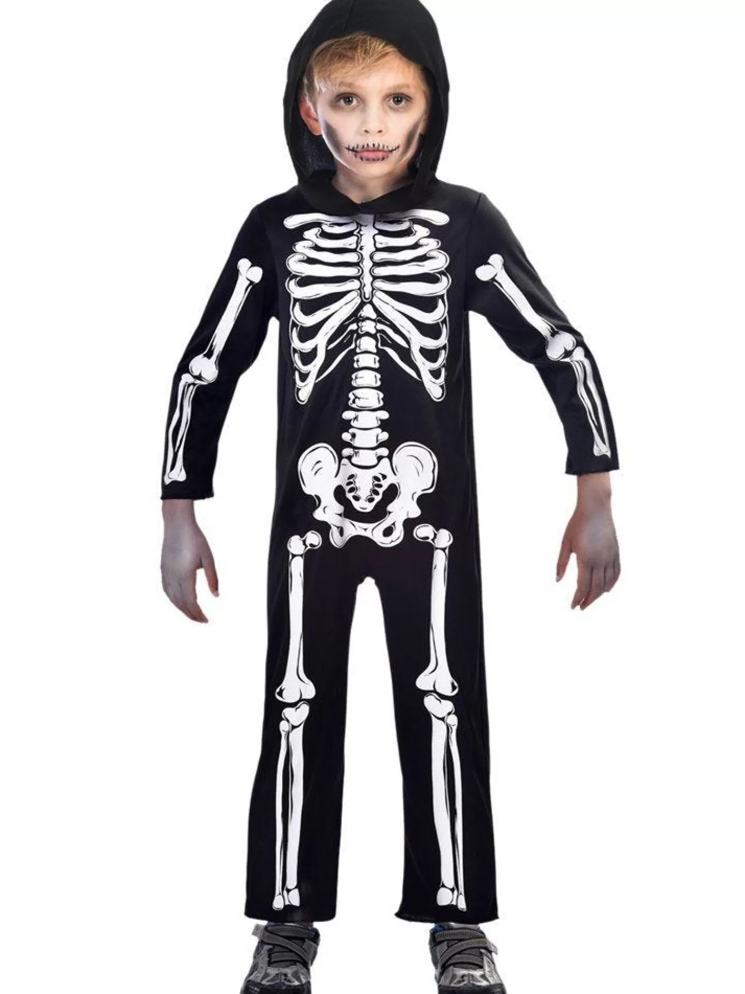 Skeleton Jumpsuit - Child Costume<Party Delights Fashion