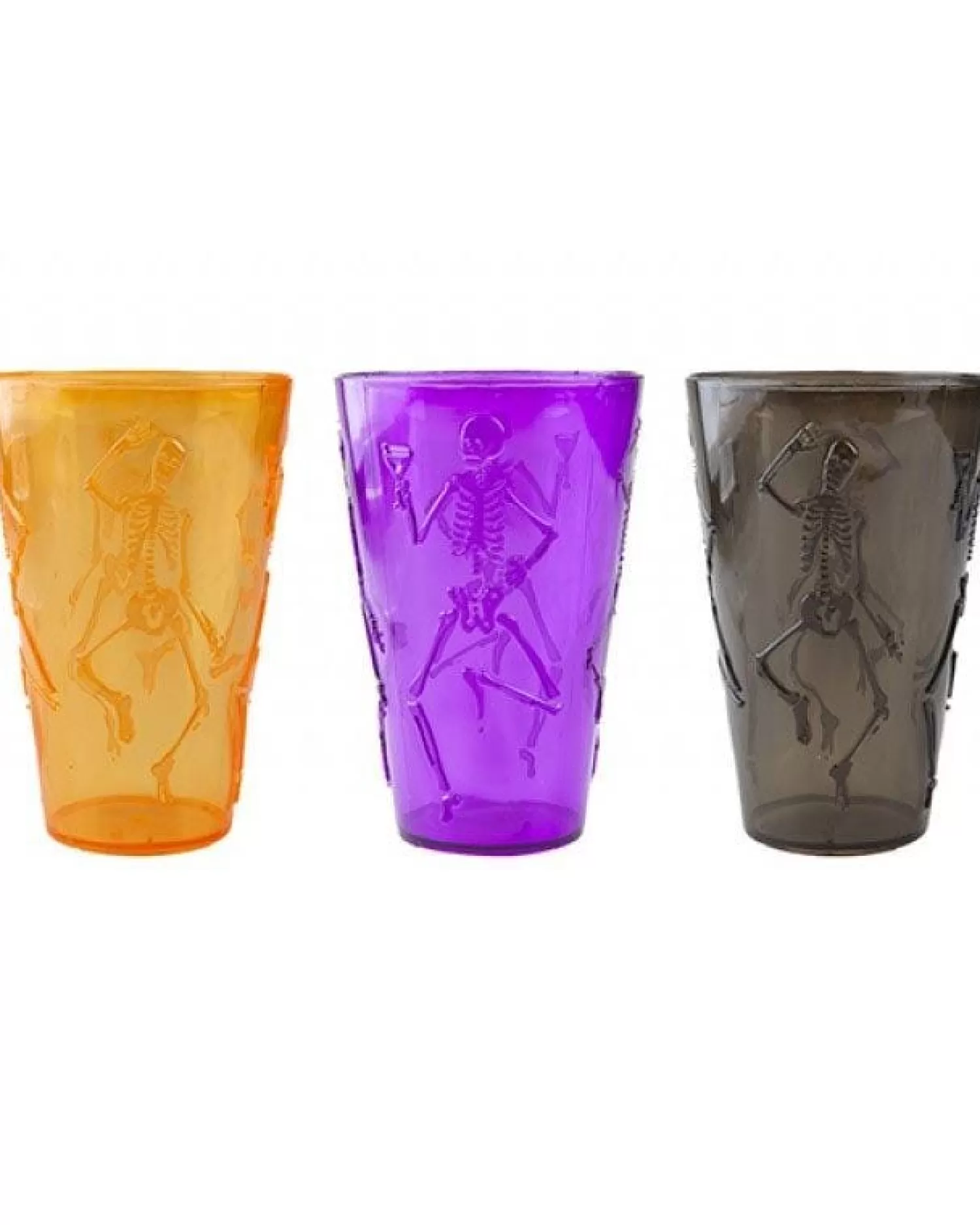 Skeleton Plastic Tumbler - Assorted<Party Delights Clearance