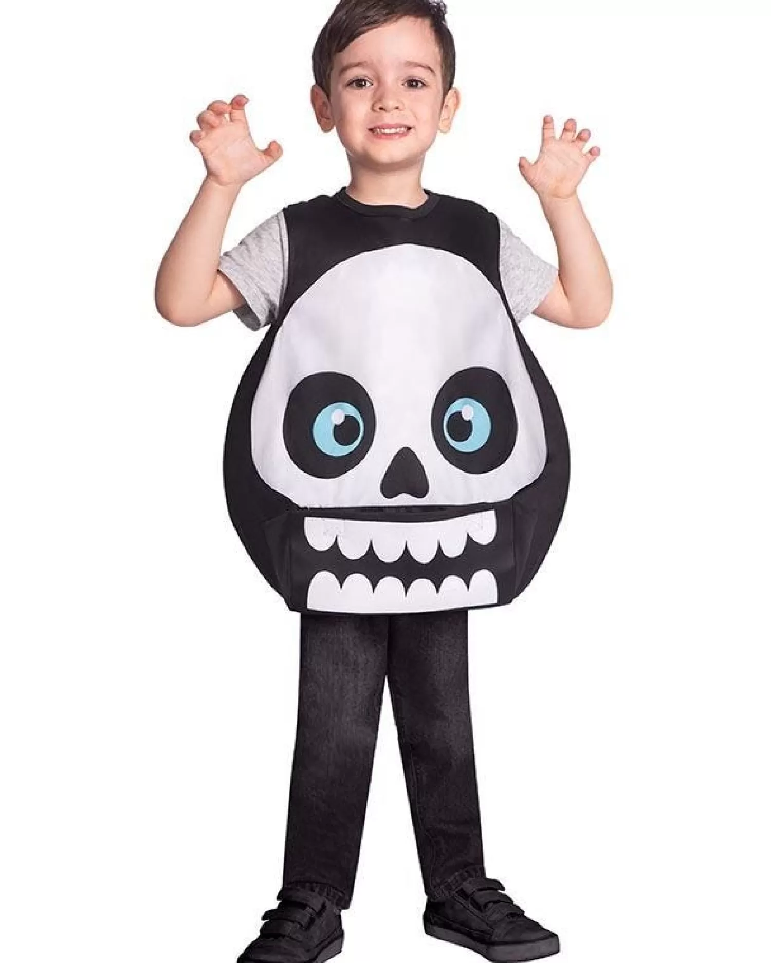 Skeleton Tabard - Childs Costume<Party Delights Sale