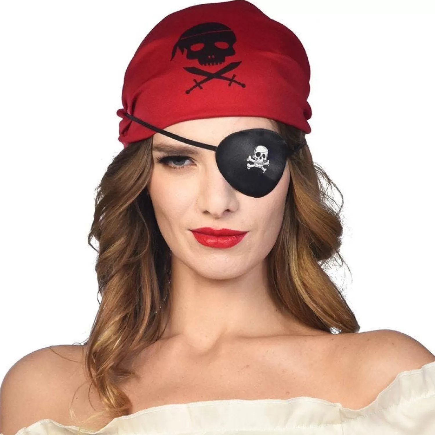 Hot Party Delights Skull & Cross Bone Eyepatch