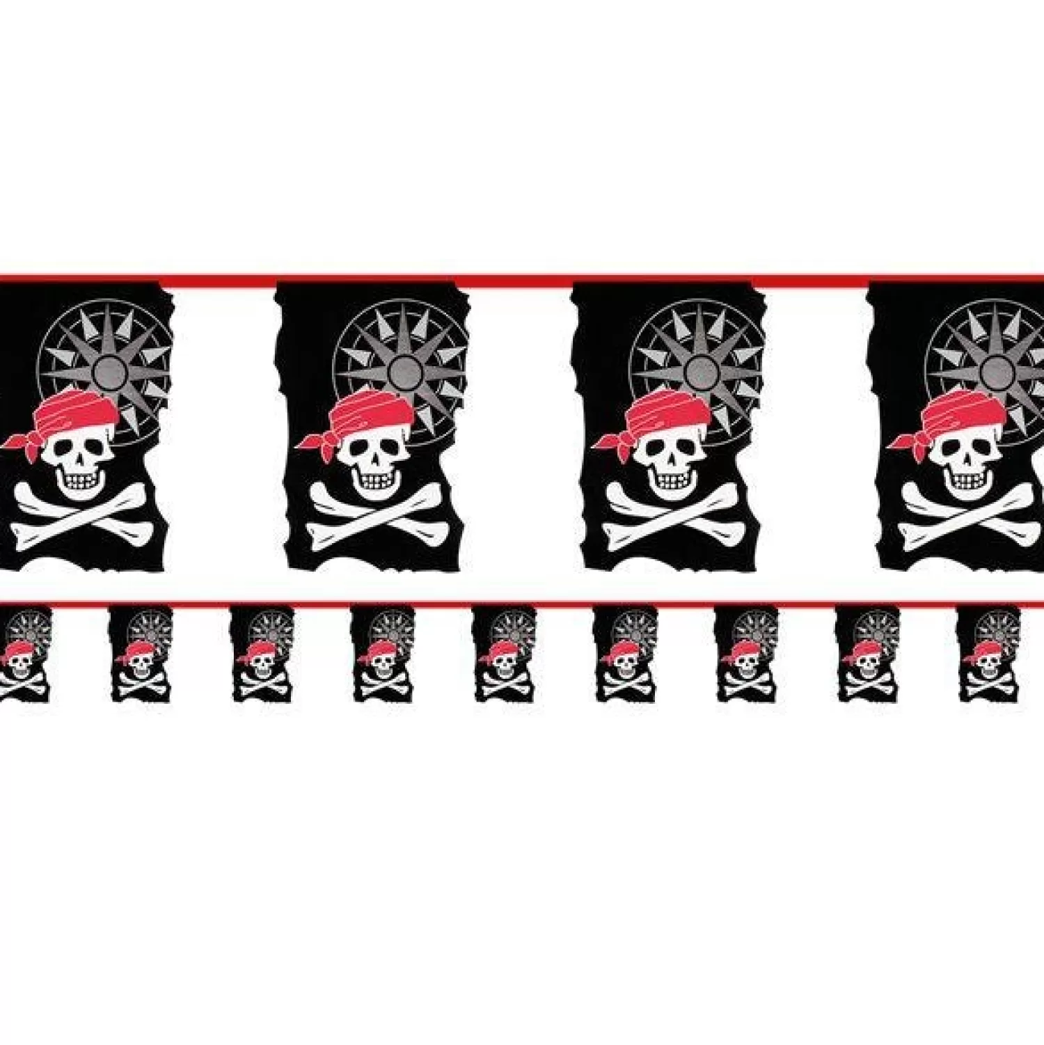 Sale Party Delights Skull & Crossbone Pirate Bunting - 10M