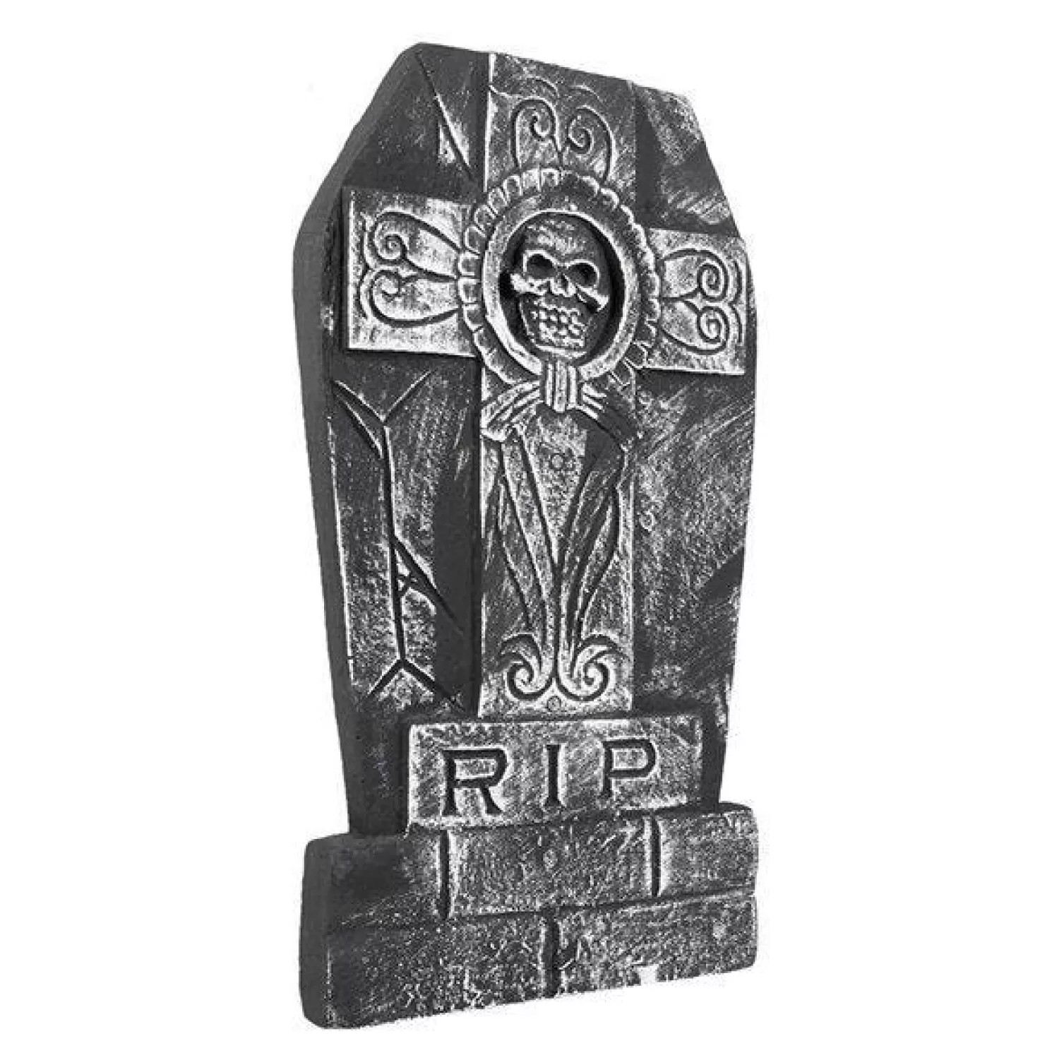 Skull Cross 'Rip' Tombstone - 50Cm<Party Delights Cheap