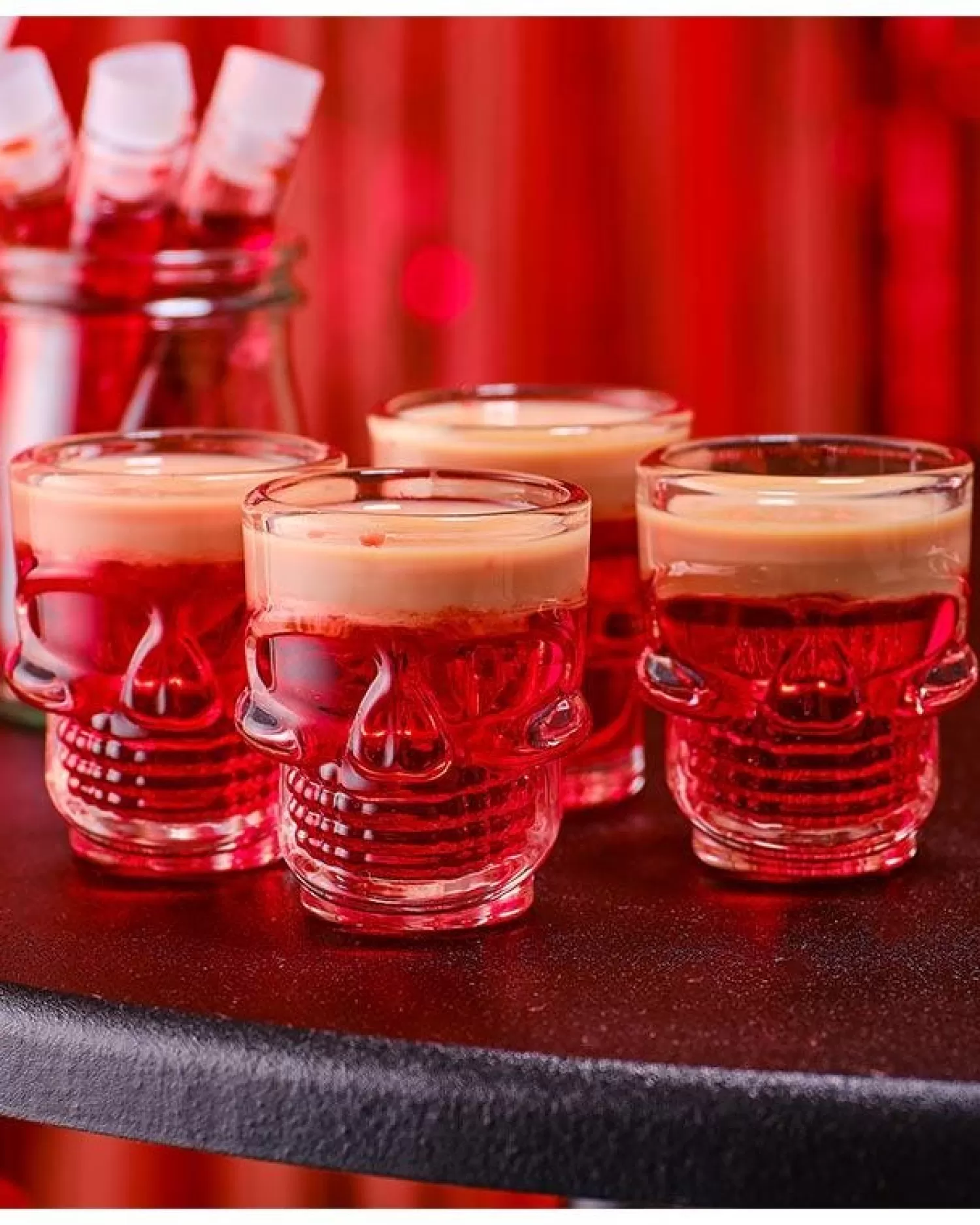 Skull Shot Glasses (4Pk)<Party Delights Cheap