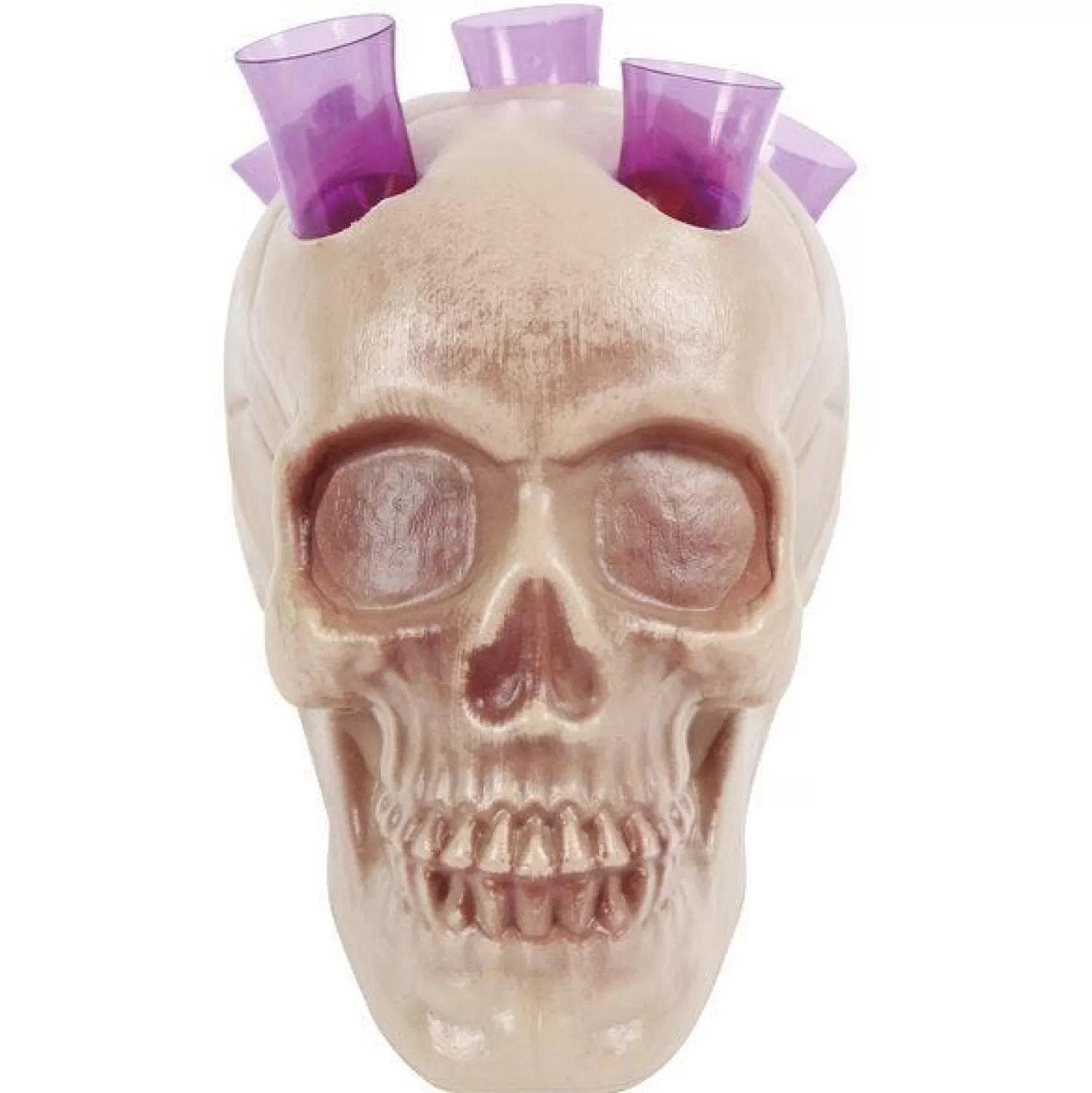 Skull With Test Tubes Shooters<Party Delights Best