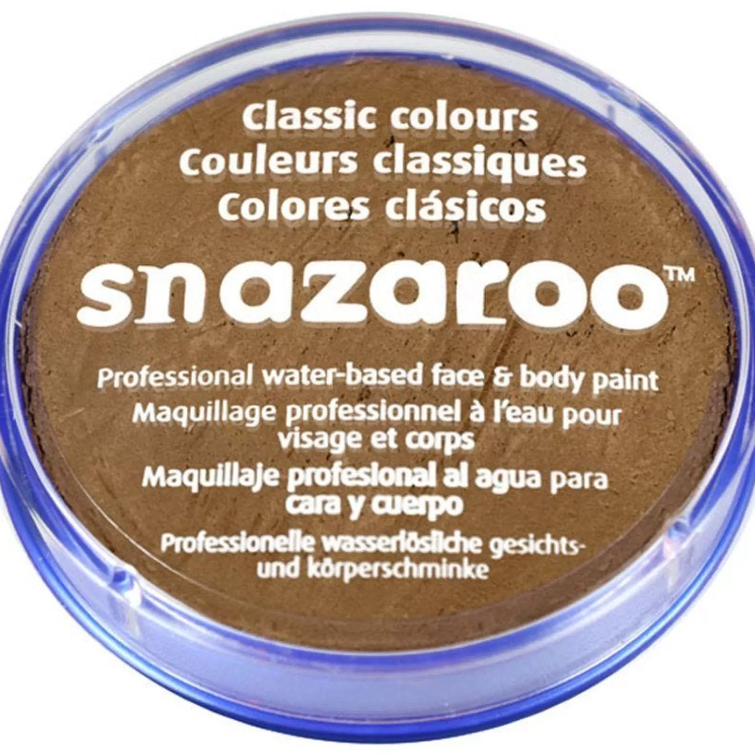 Outlet Party Delights Snazaroo Beige Brown Face Paint - 18Ml