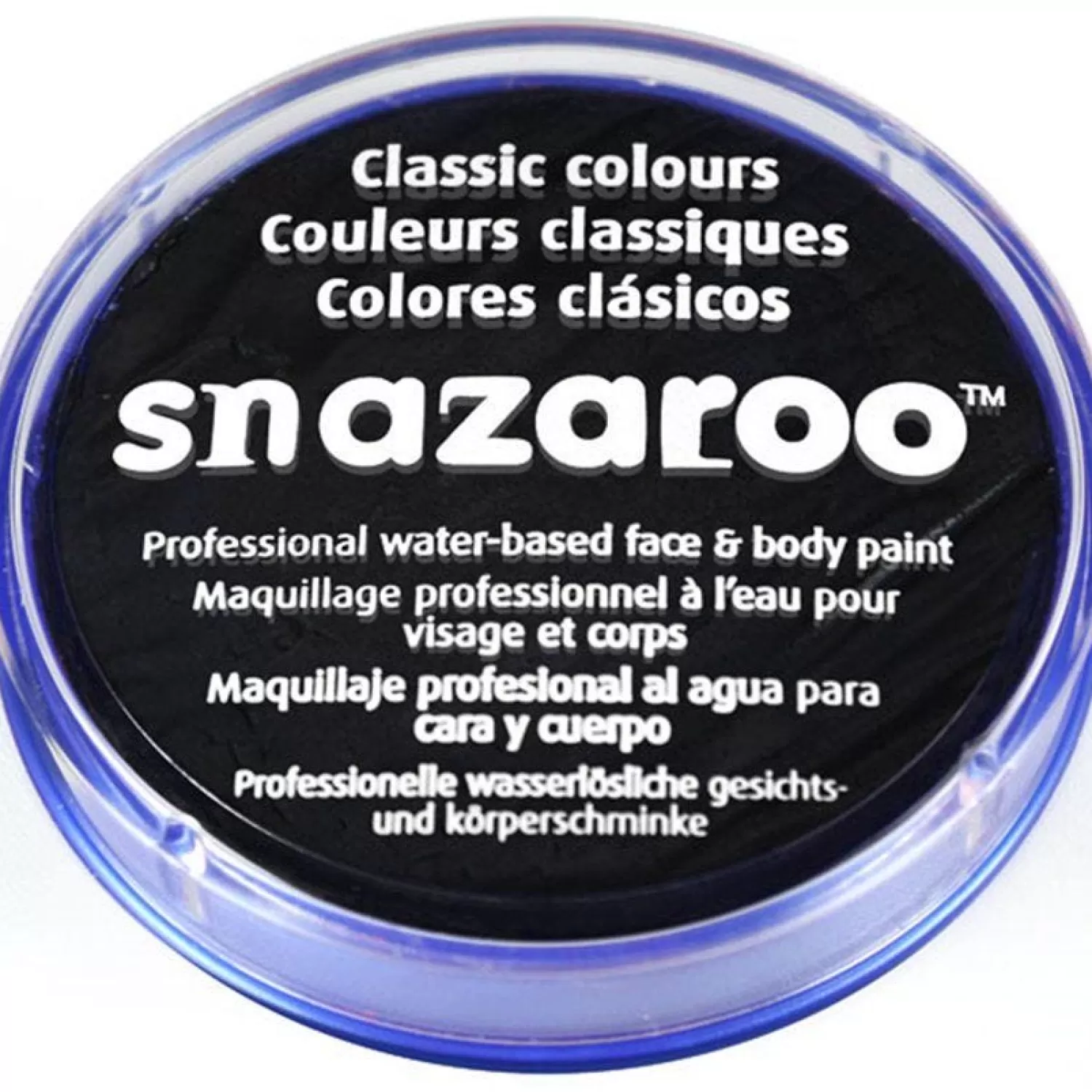 Snazaroo Black Face Paint - 18Ml<Party Delights New