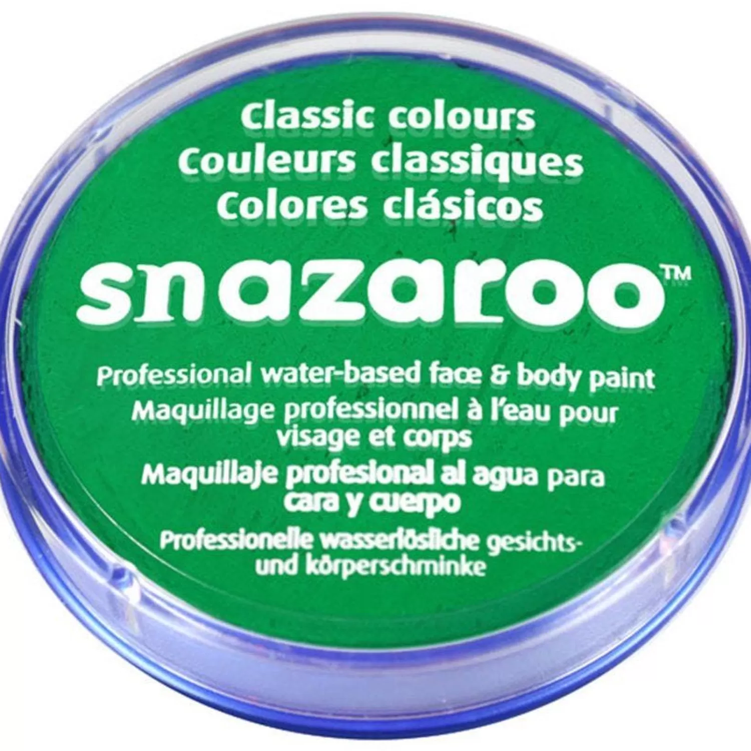 Snazaroo Bright Green Face Paint - 18Ml<Party Delights Cheap