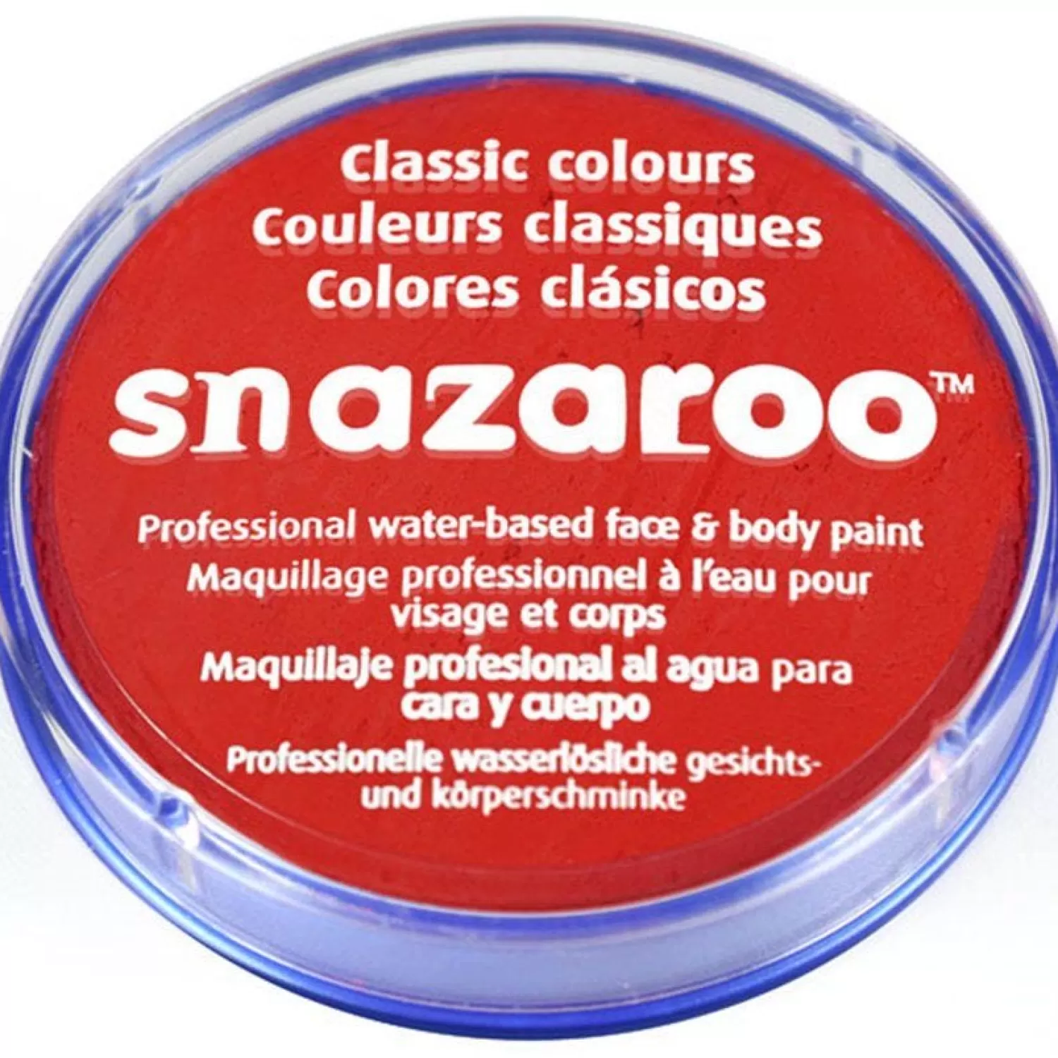 Snazaroo Bright Red Face Paint - 18Ml<Party Delights New