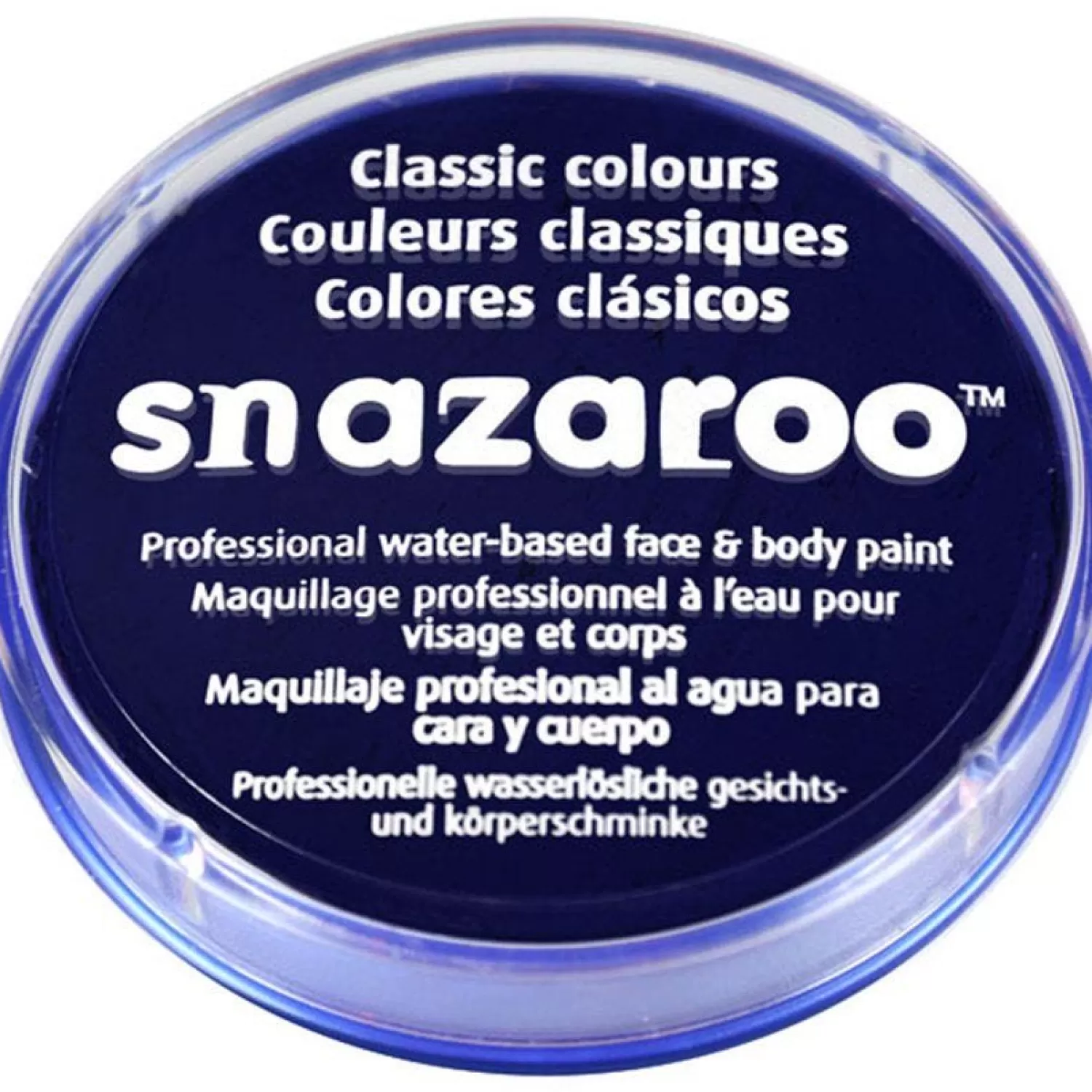 Fashion Party Delights Snazaroo Dark Blue Face Paint -18Ml