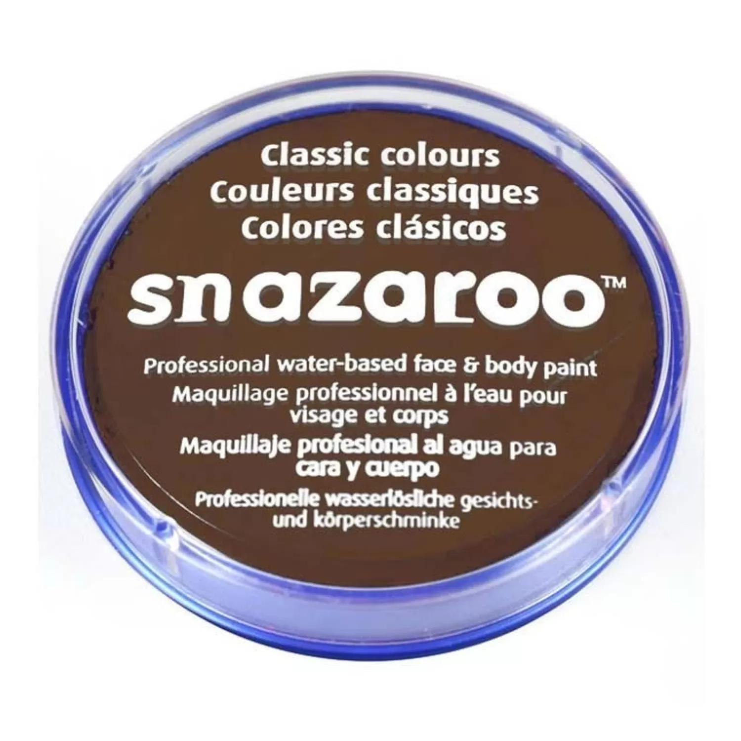 Clearance Party Delights Snazaroo Dark Brown Face Paint - 18Ml