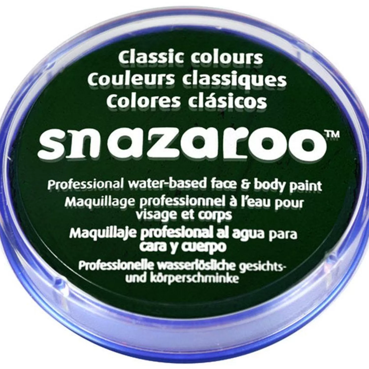 Best Party Delights Snazaroo Dark Green Face Paint - 18Ml