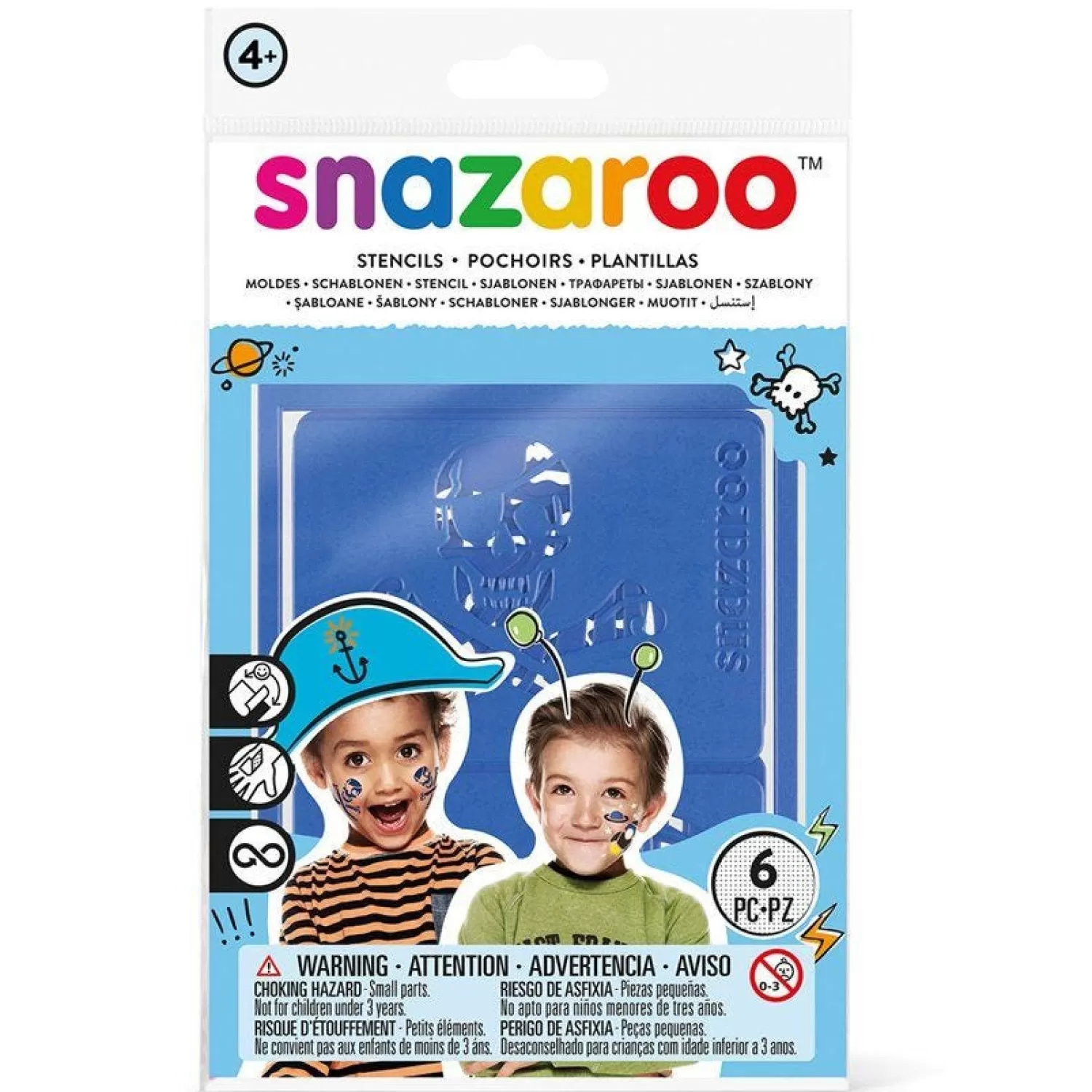 Best Sale Party Delights Snazaroo Face Painting Stencils