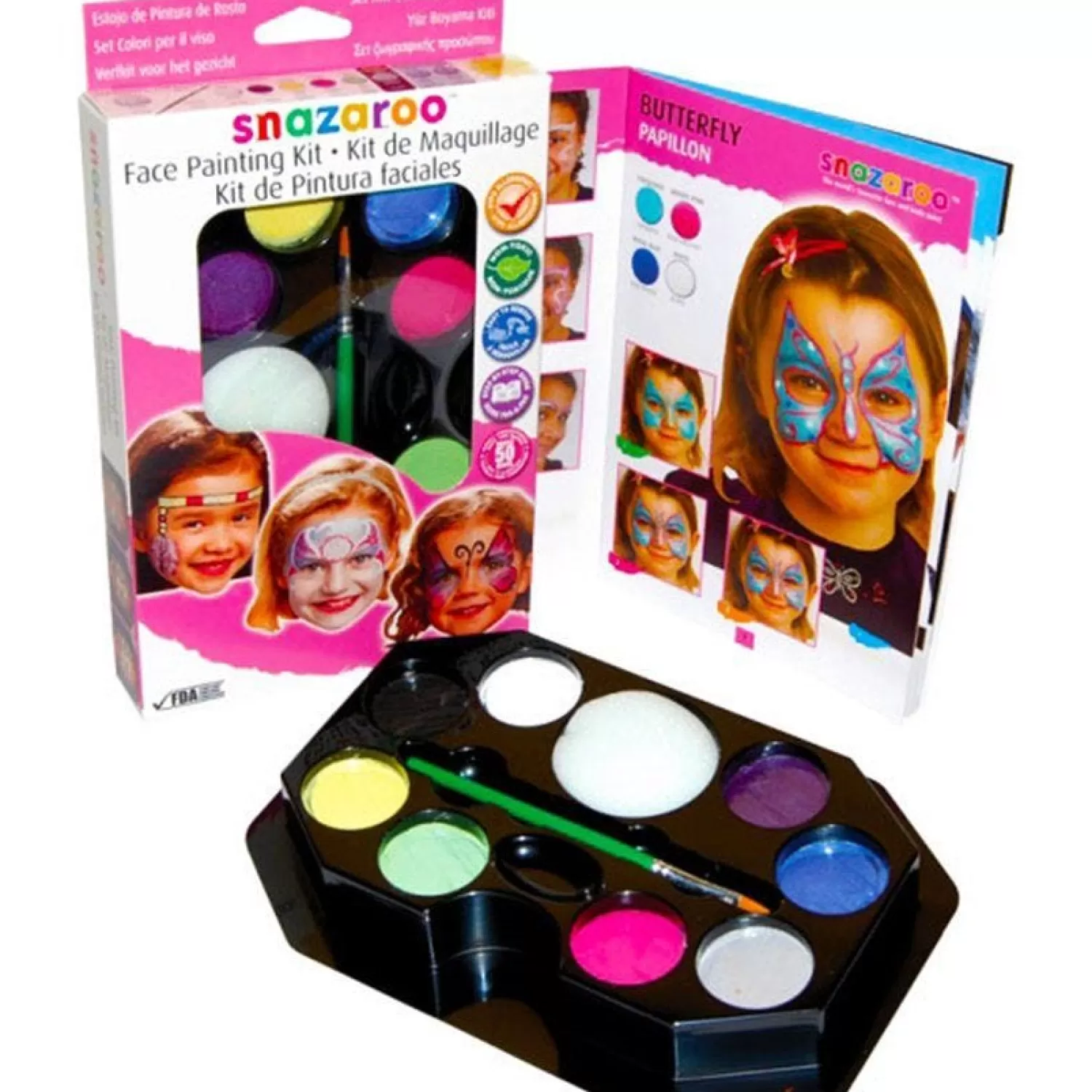 Sale Party Delights Snazaroo Girl Face Painting Kit