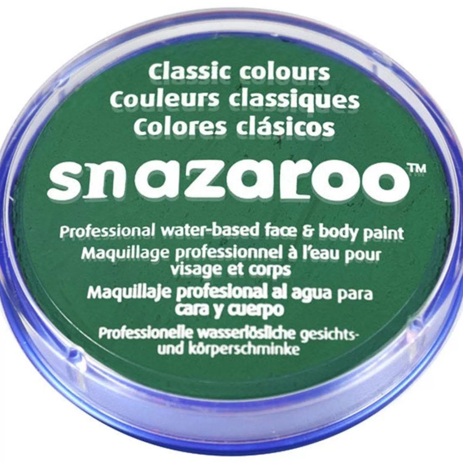 Fashion Party Delights Snazaroo Grass Green Face Paint - 18Ml