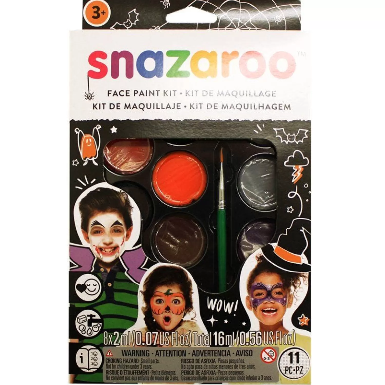 Snazaroo Halloween Face Paint Kit - 50 Faces<Party Delights Best Sale