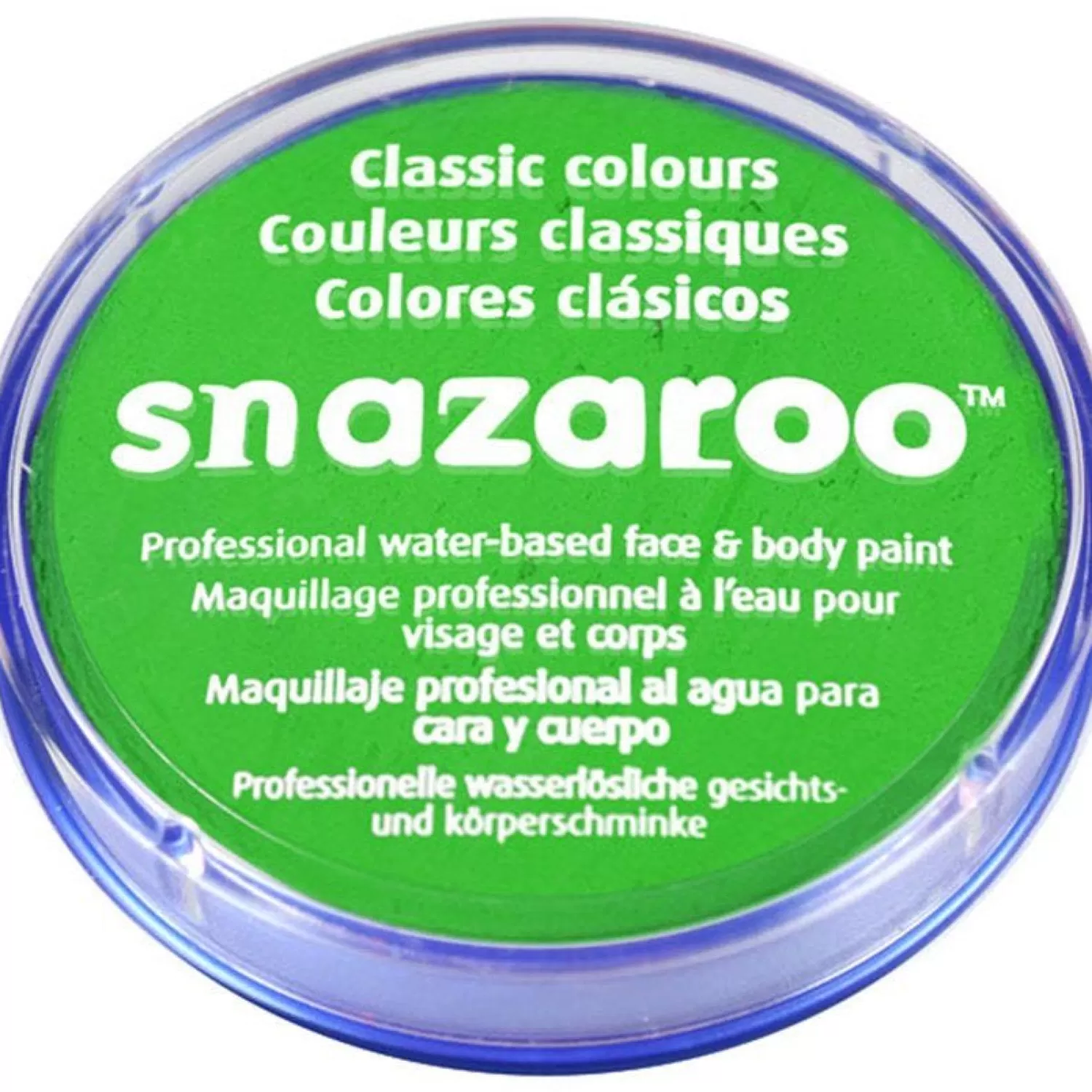 Clearance Party Delights Snazaroo Lime Green Face Paint - 18Ml