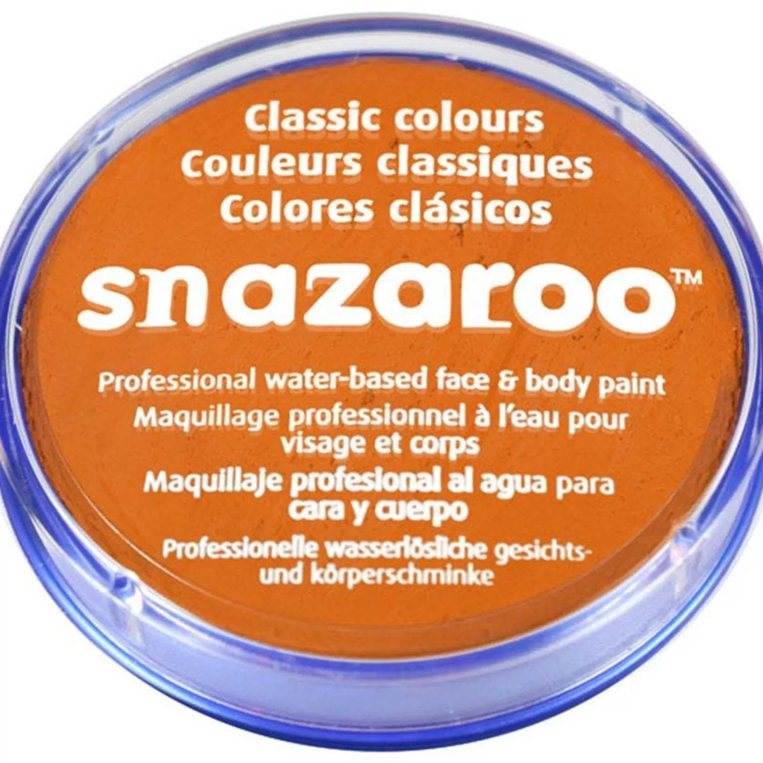 Snazaroo Orange Face Paint - 18Ml<Party Delights Discount