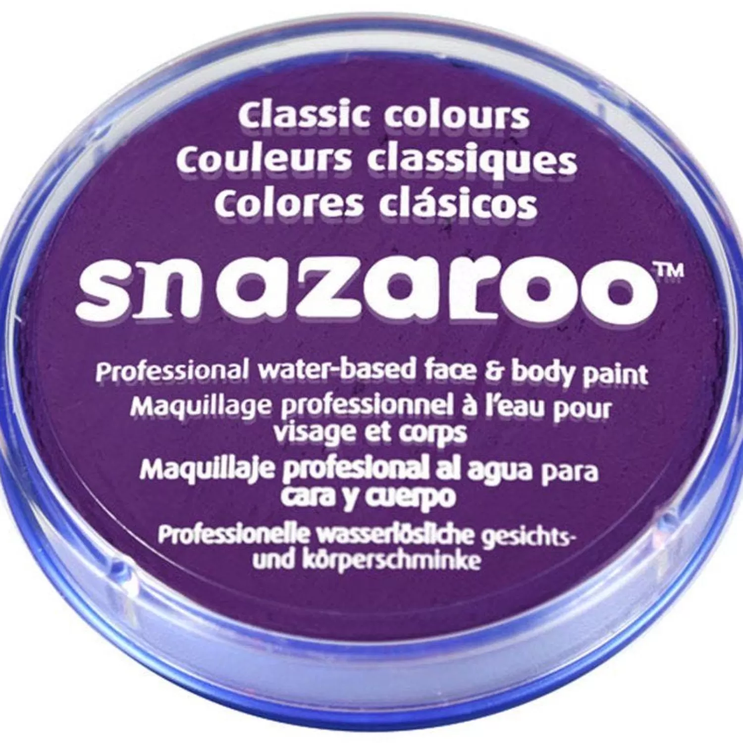 Shop Party Delights Snazaroo Purple Face Paint - 18Ml