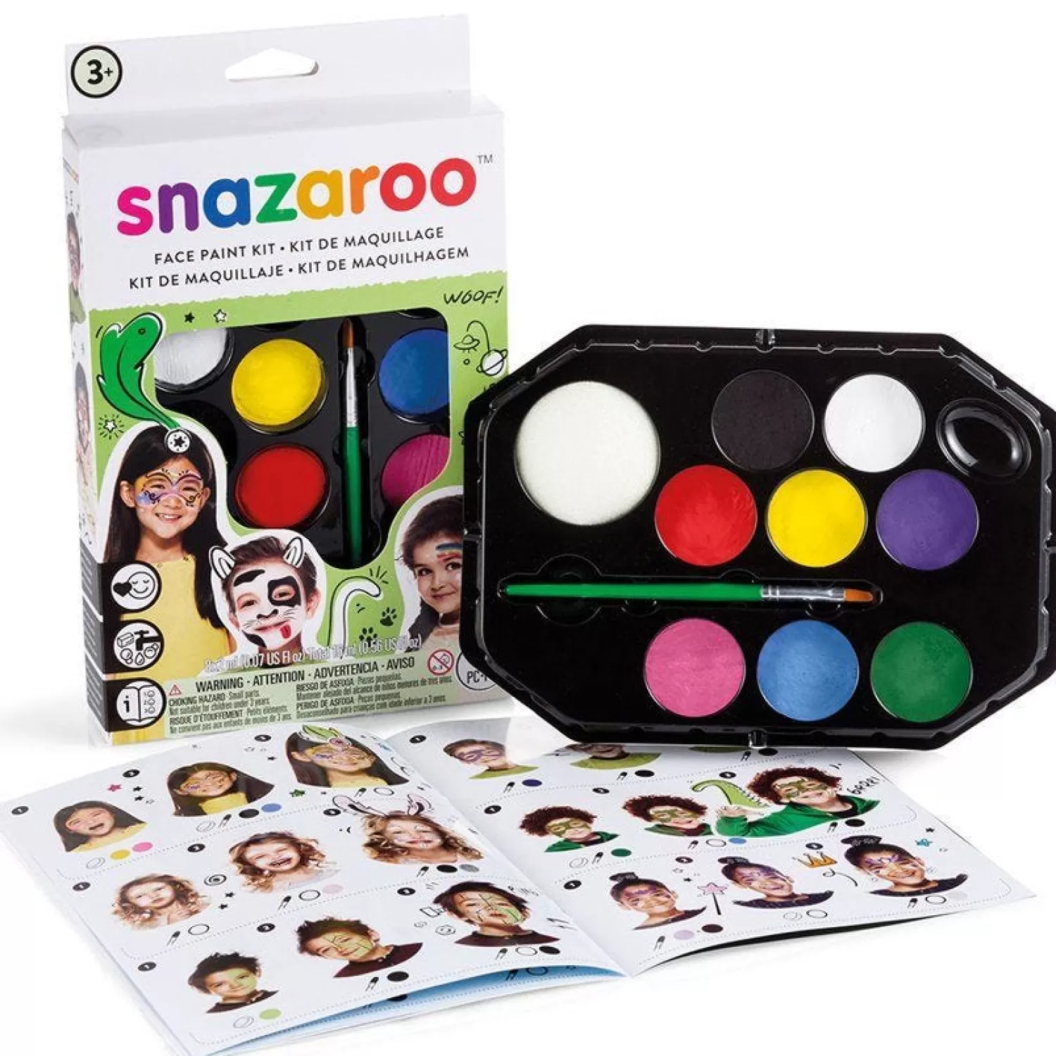 Shop Party Delights Snazaroo Rainbow Face Painting Kit