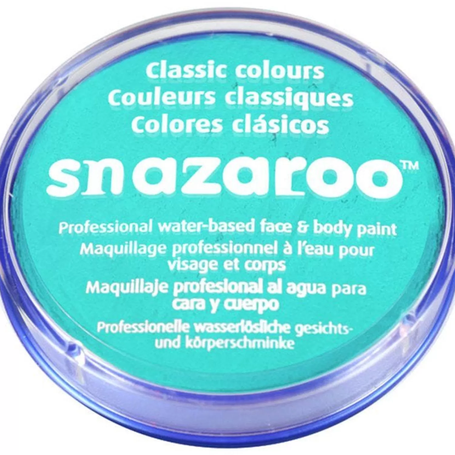 Store Party Delights Snazaroo Turquoise Face Paint - 18Ml