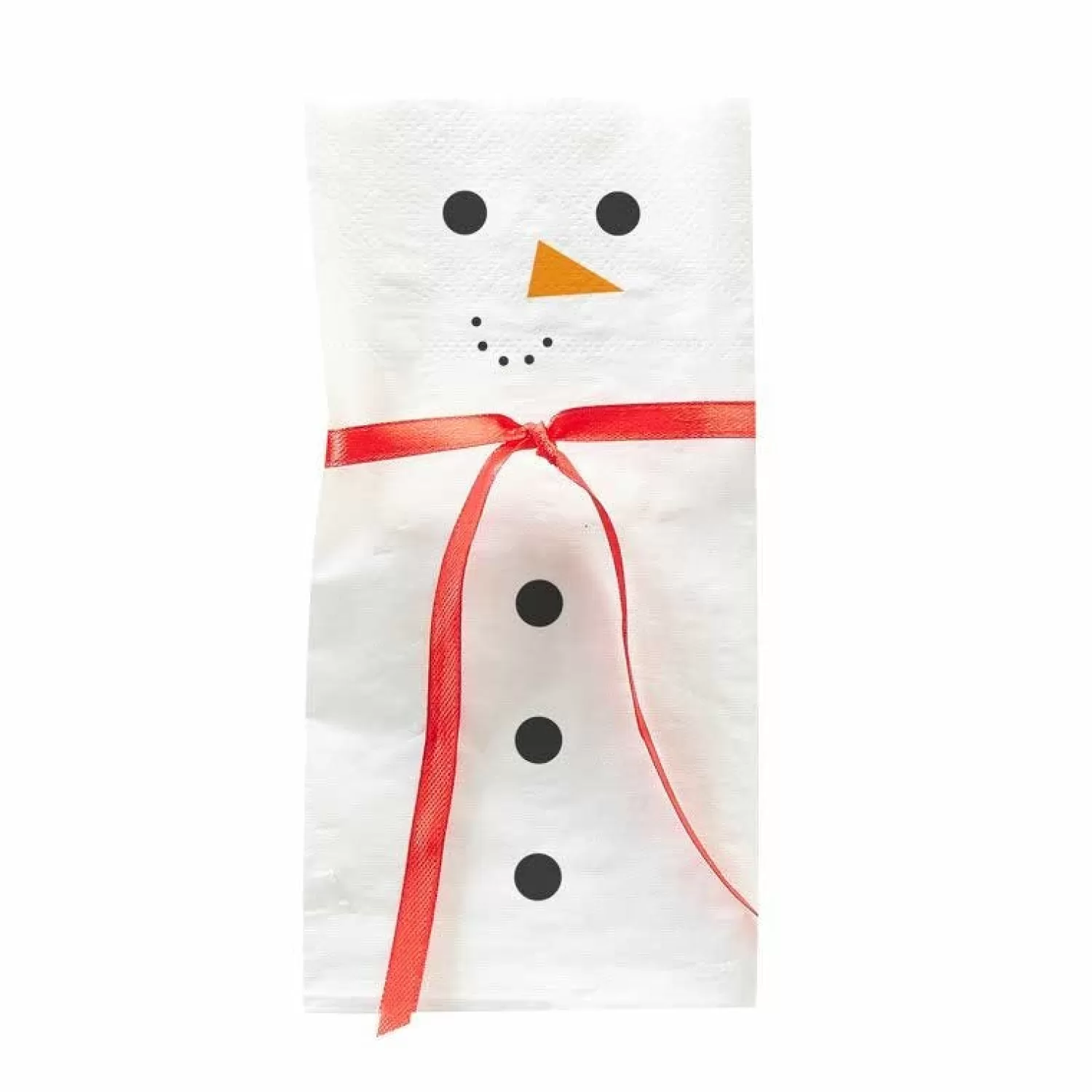 Snowman With Scarf Paper Napkins - 32Cm (16Pk)<Party Delights Flash Sale