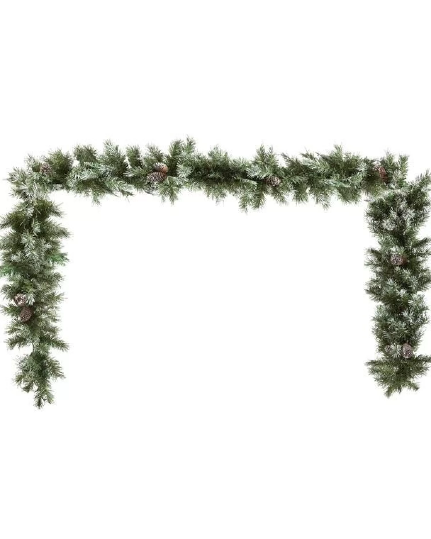 Snowy Pine Foliage Garland - 2M<Party Delights Hot