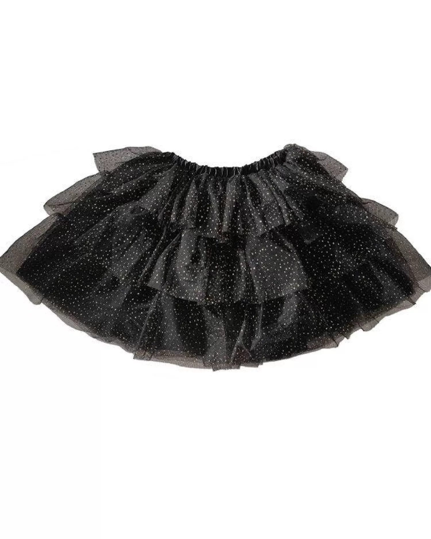 Sparkle Black & Gold Tiered Tutu 3-5 Years<Party Delights New