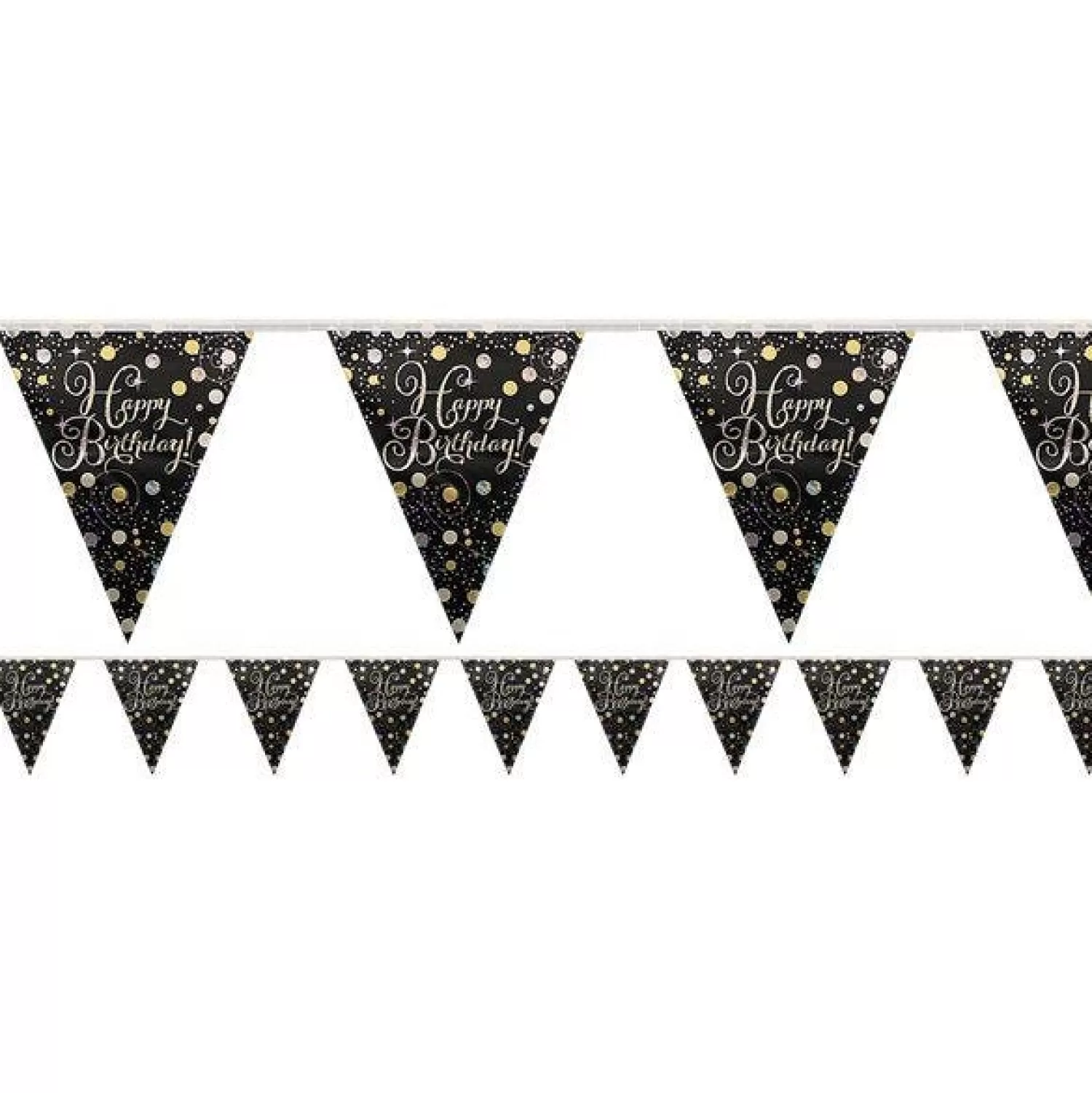 Sale Party Delights Sparkling Celebration Foil Happy Birthday Bunting - 4M