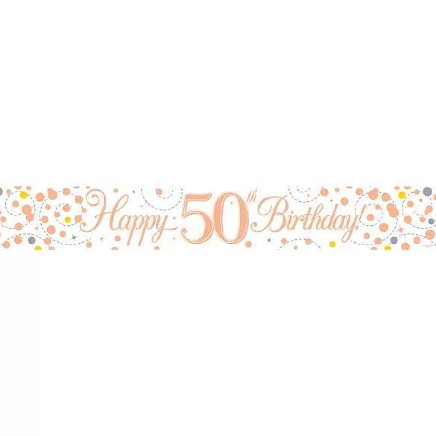 Best Sale Party Delights Sparkling Fizz 'Happy 50Th Birthday' Banner - 2.7M