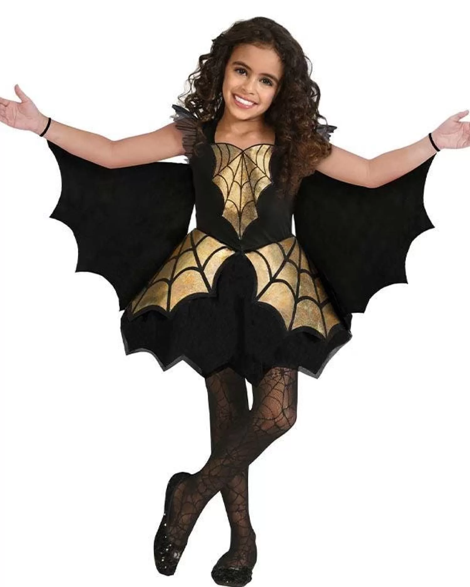 Spider Girl Gold - Childs Costume<Party Delights Fashion