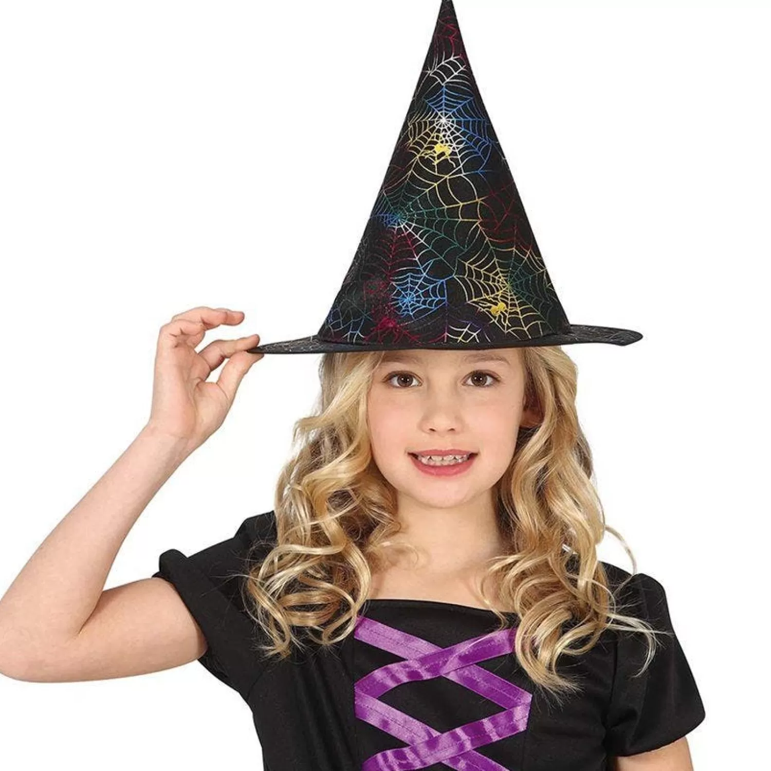 Spiderweb Witches Hat - Child<Party Delights Discount