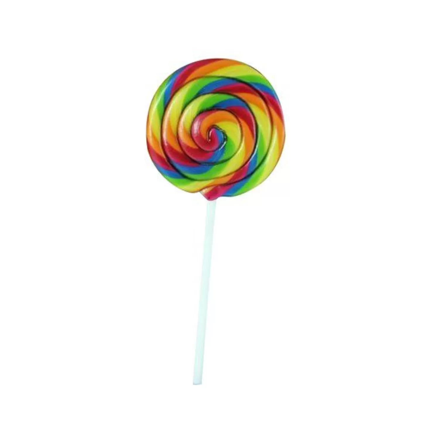 Fashion Party Delights Spiral Rainbow Lolly - 50G