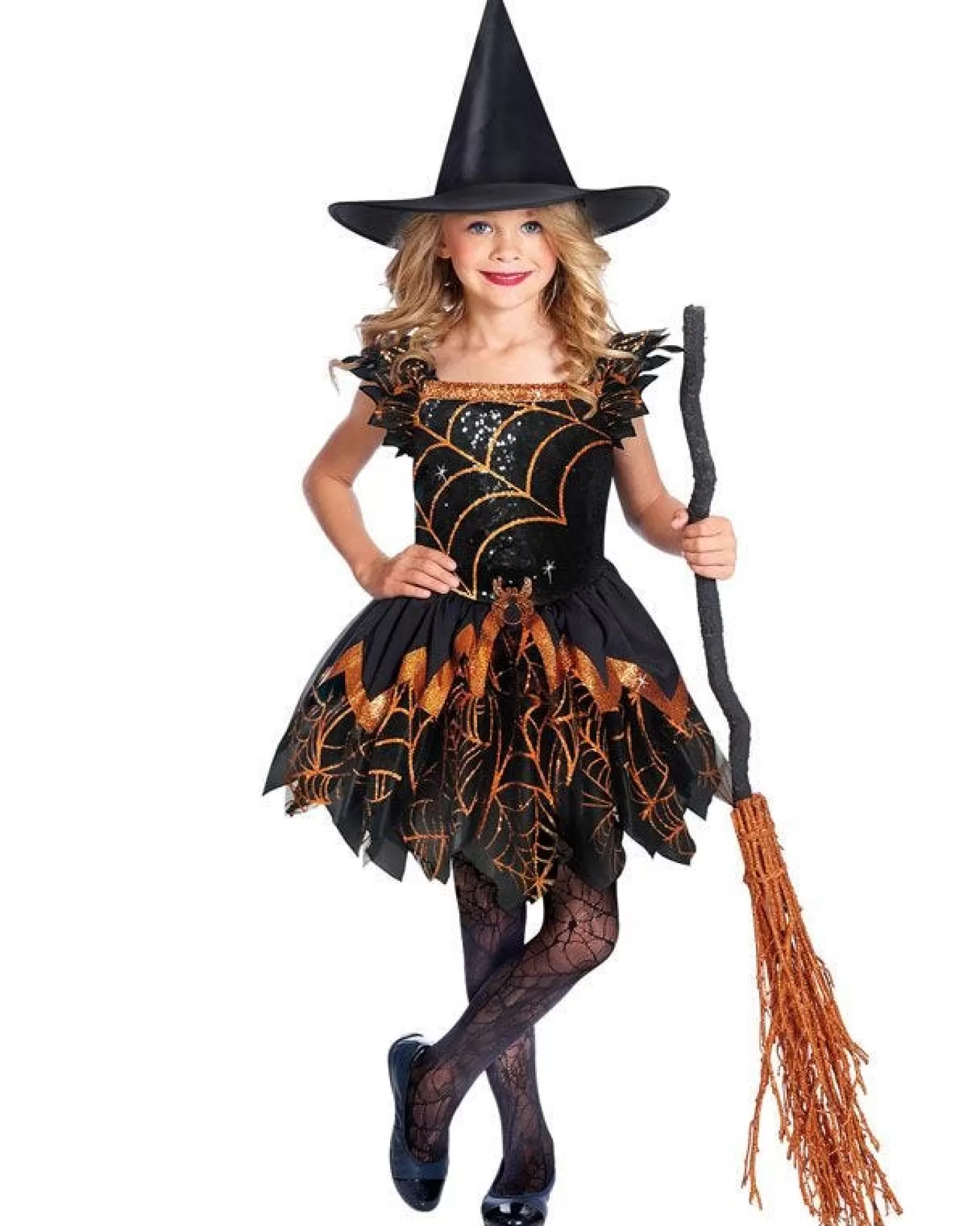 Spooky Spider Witch - Childs Costume<Party Delights Cheap