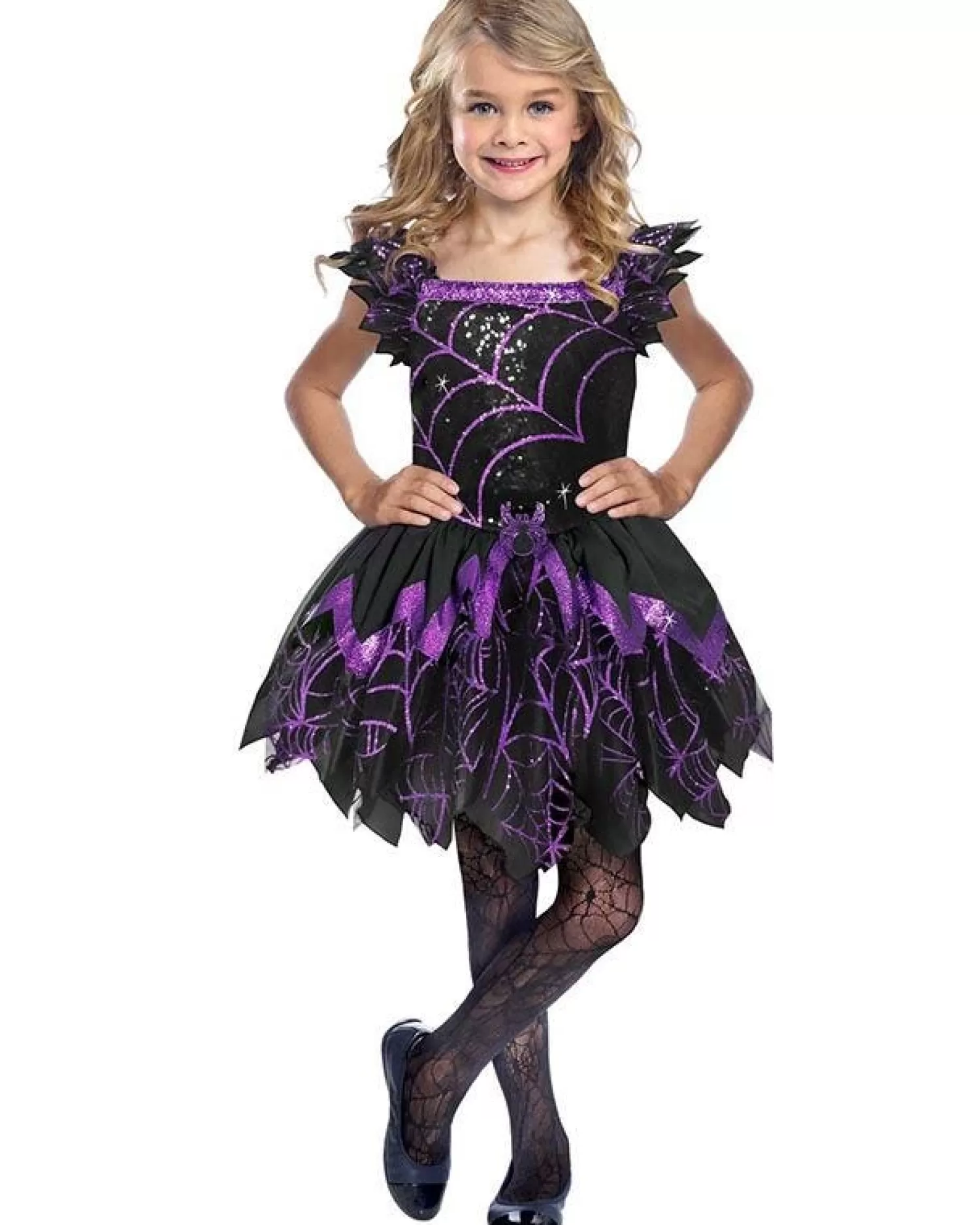 Spooky Spiders Witch - Childs Costume<Party Delights Flash Sale