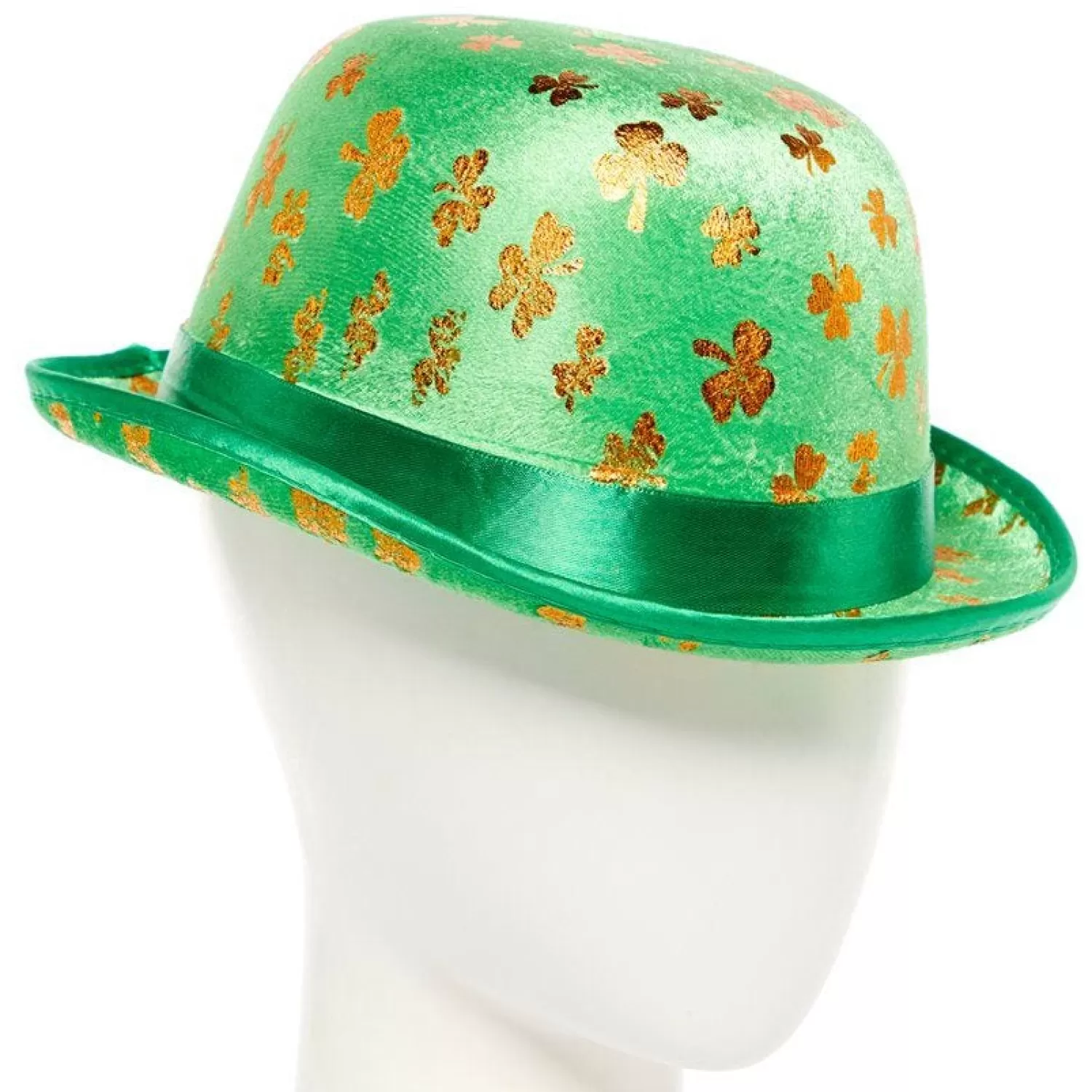 Online Party Delights St Patrick's Day Shamrock Bowler Hat