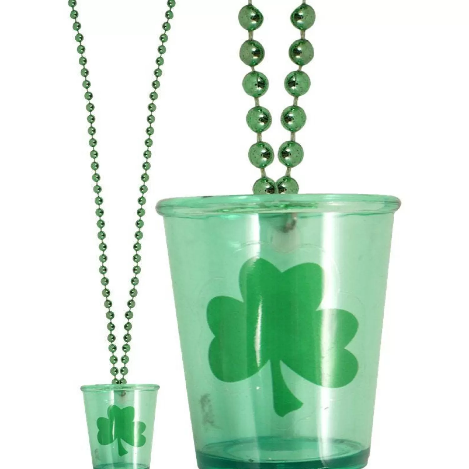 Discount Party Delights St Patrick's Day Shot Glass Necklace