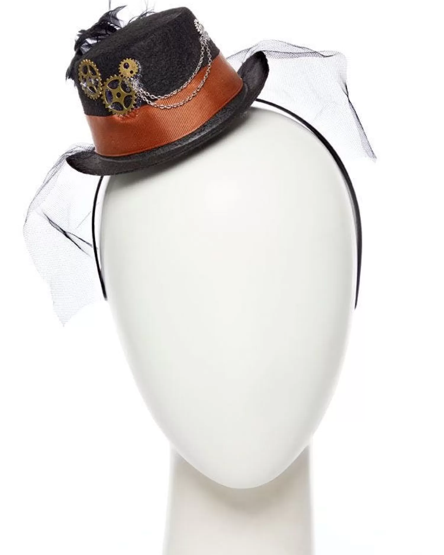 Steampunk Gear Mini Top Hat<Party Delights Store