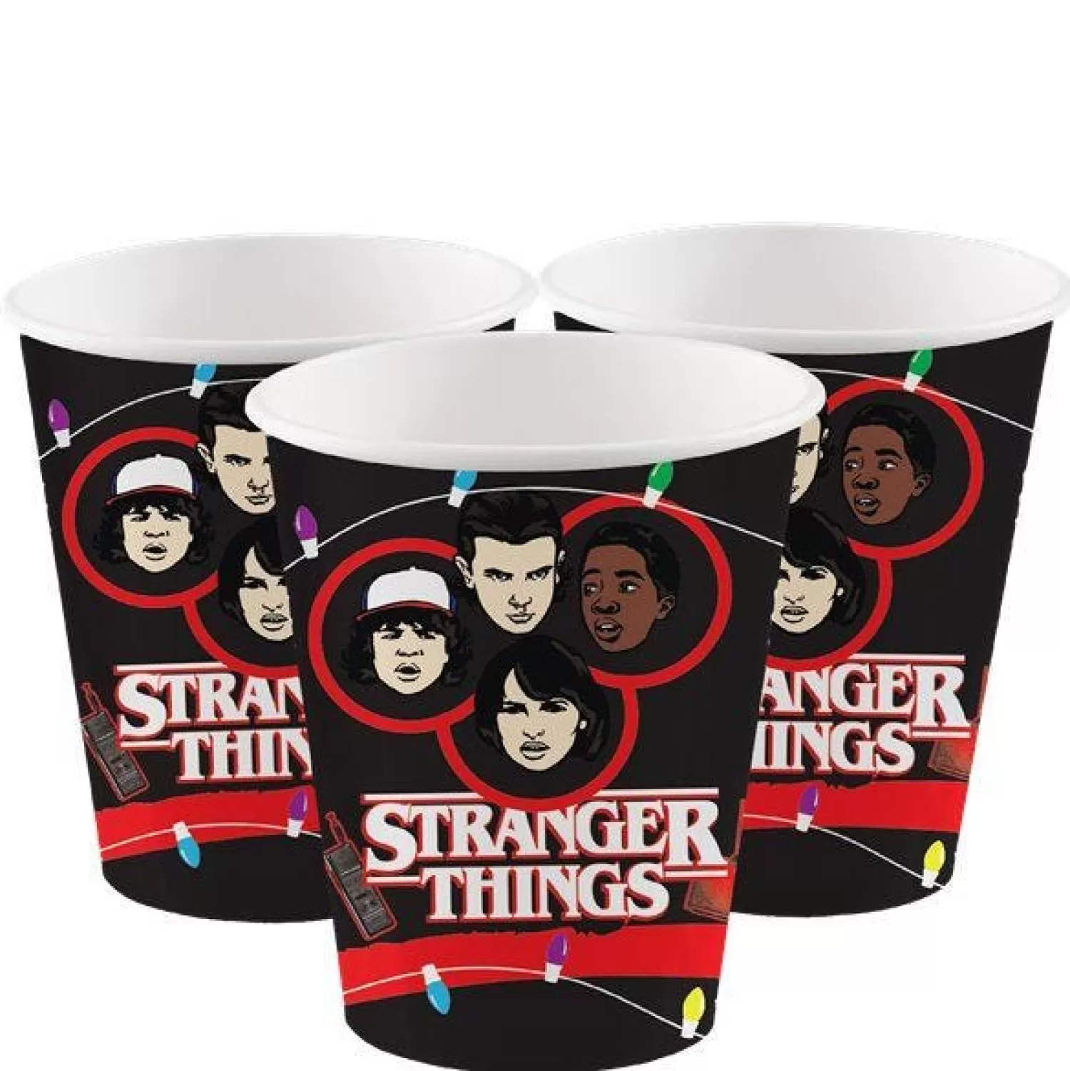 Stranger Things Paper Cups - 250Ml (8Pk)<Party Delights Best