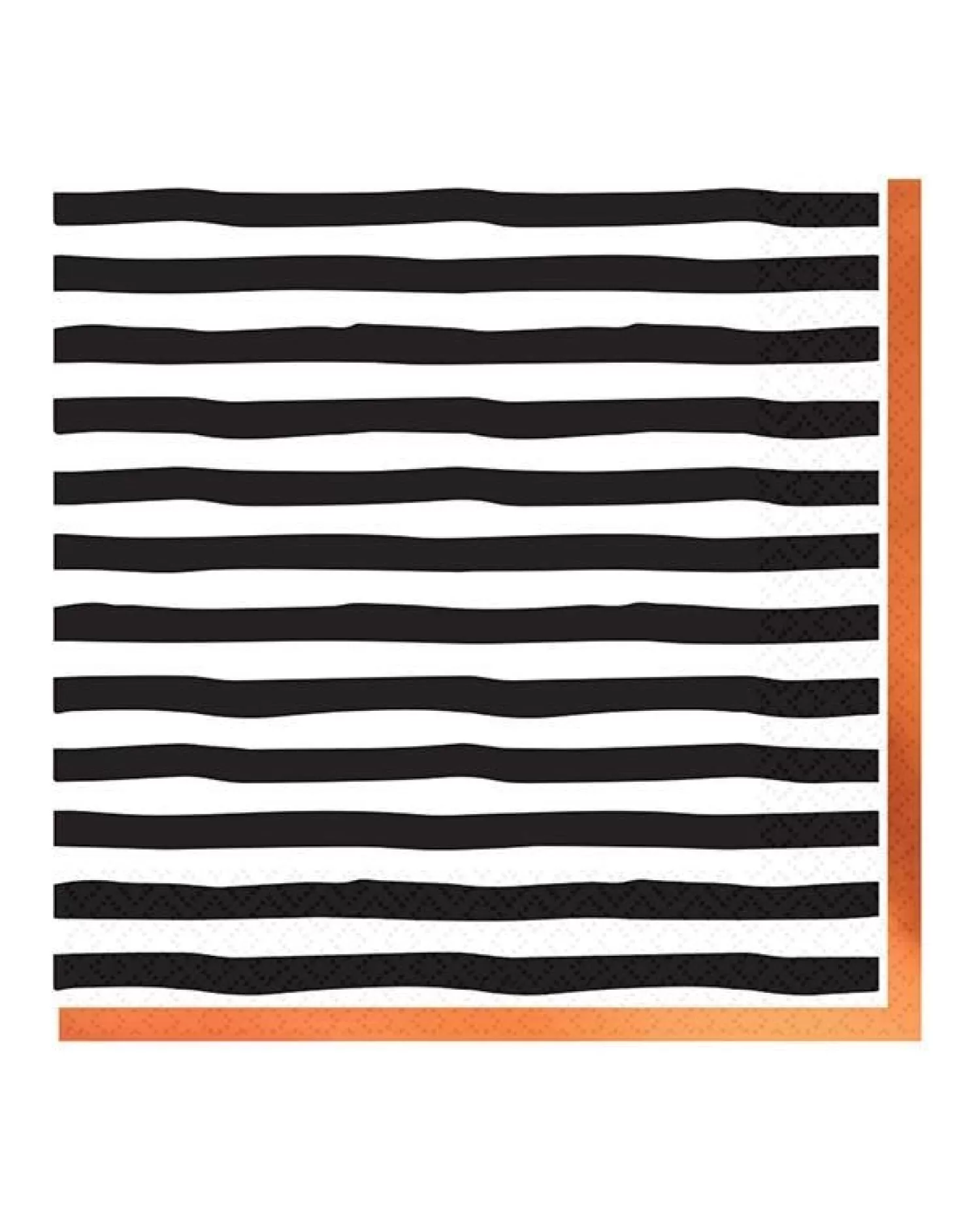 Striped Halloween Paper Napkins - 33Cm (16Pk)<Party Delights Best