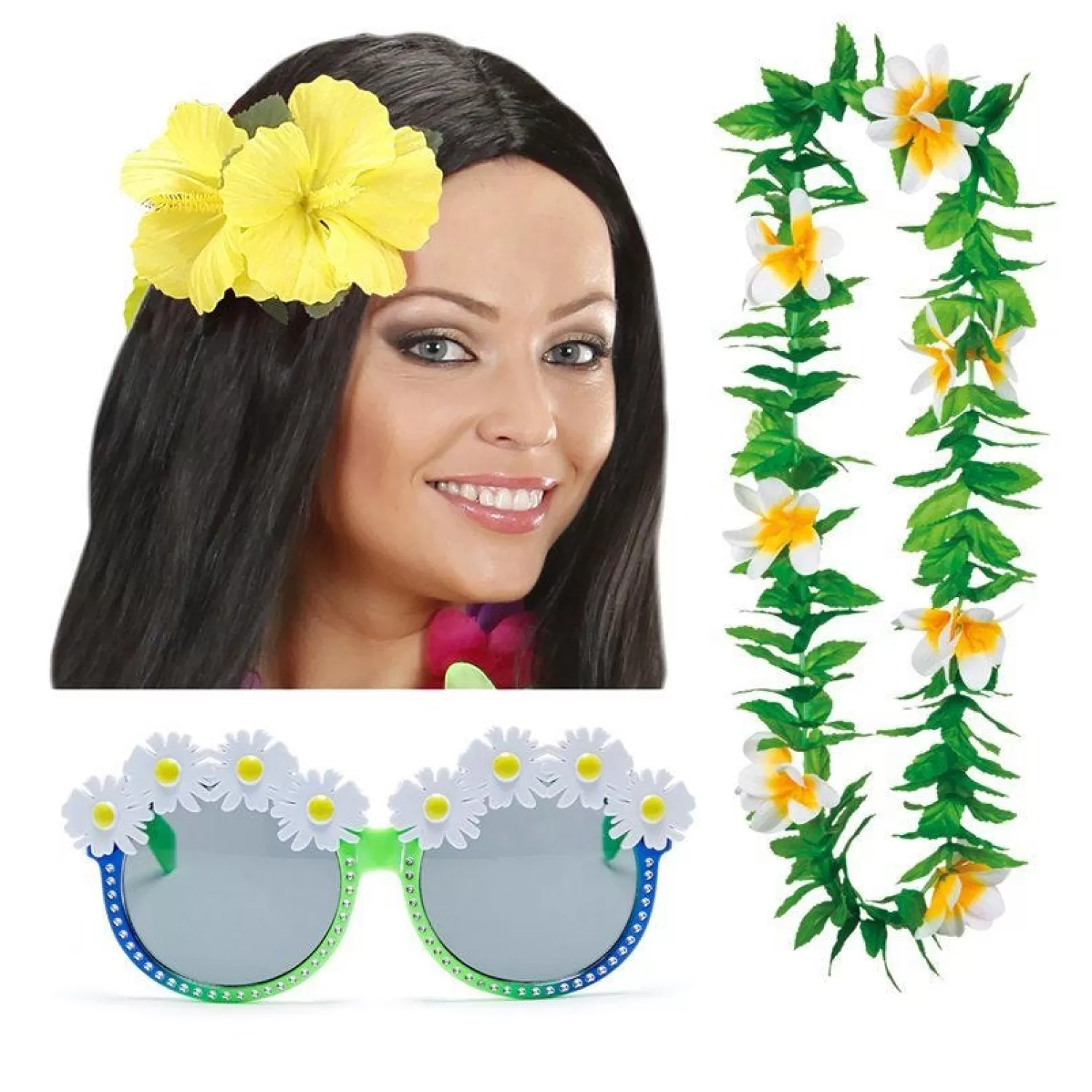 Fashion Party Delights Summer Festival Flower Accessory Kit