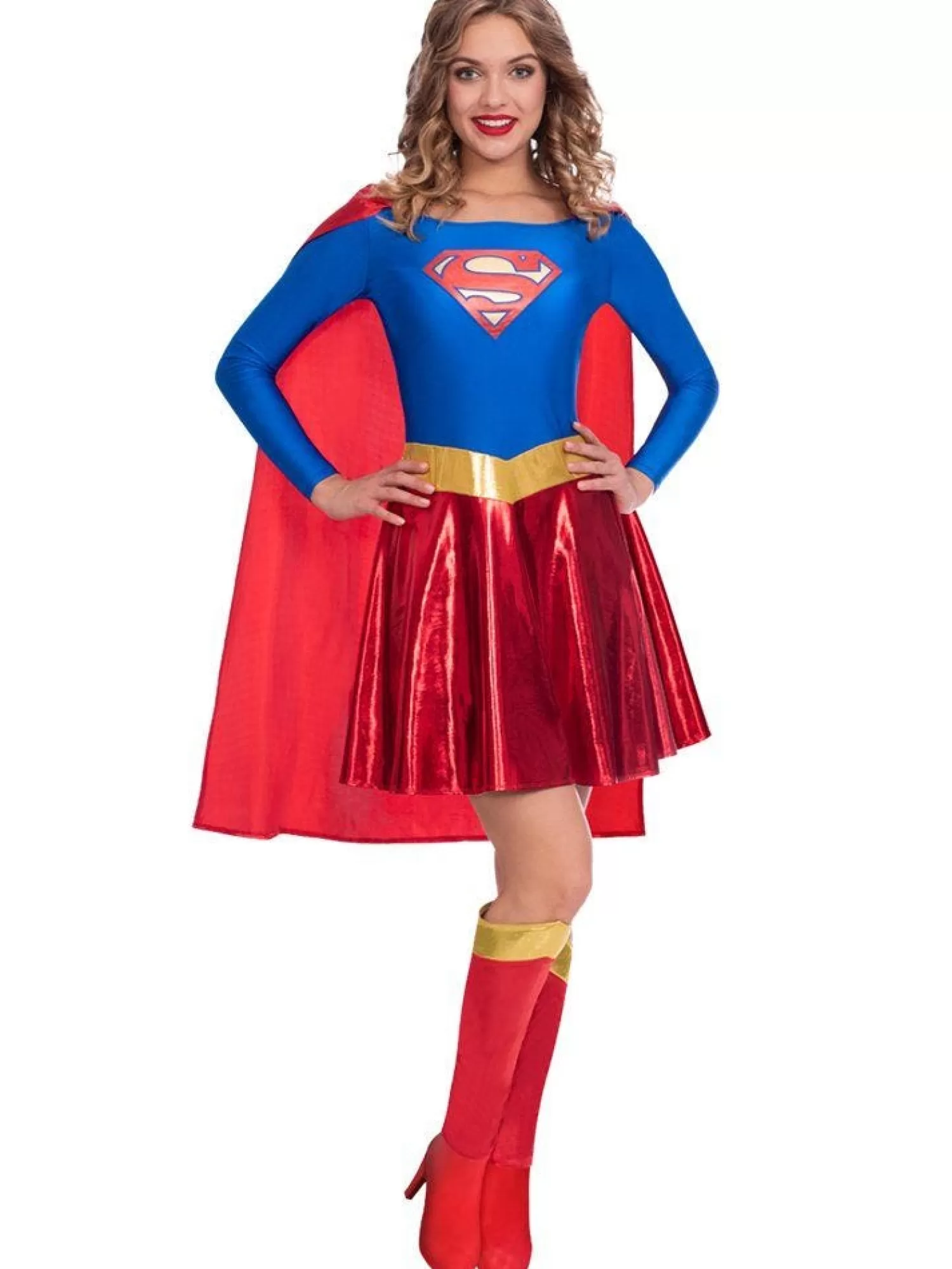 Supergirl - Adult Costume<Party Delights Online