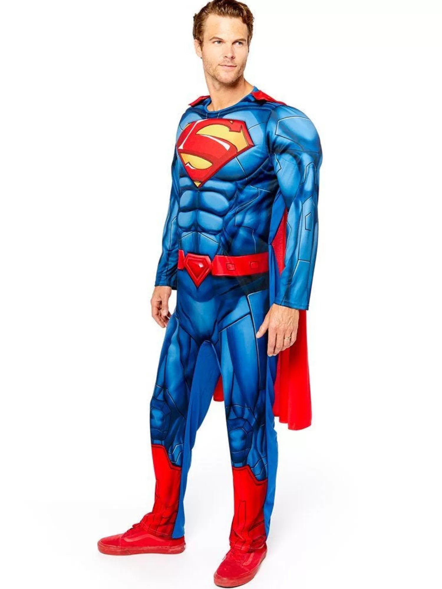 Superman Muscle Chest - Adult Costume<Party Delights Shop