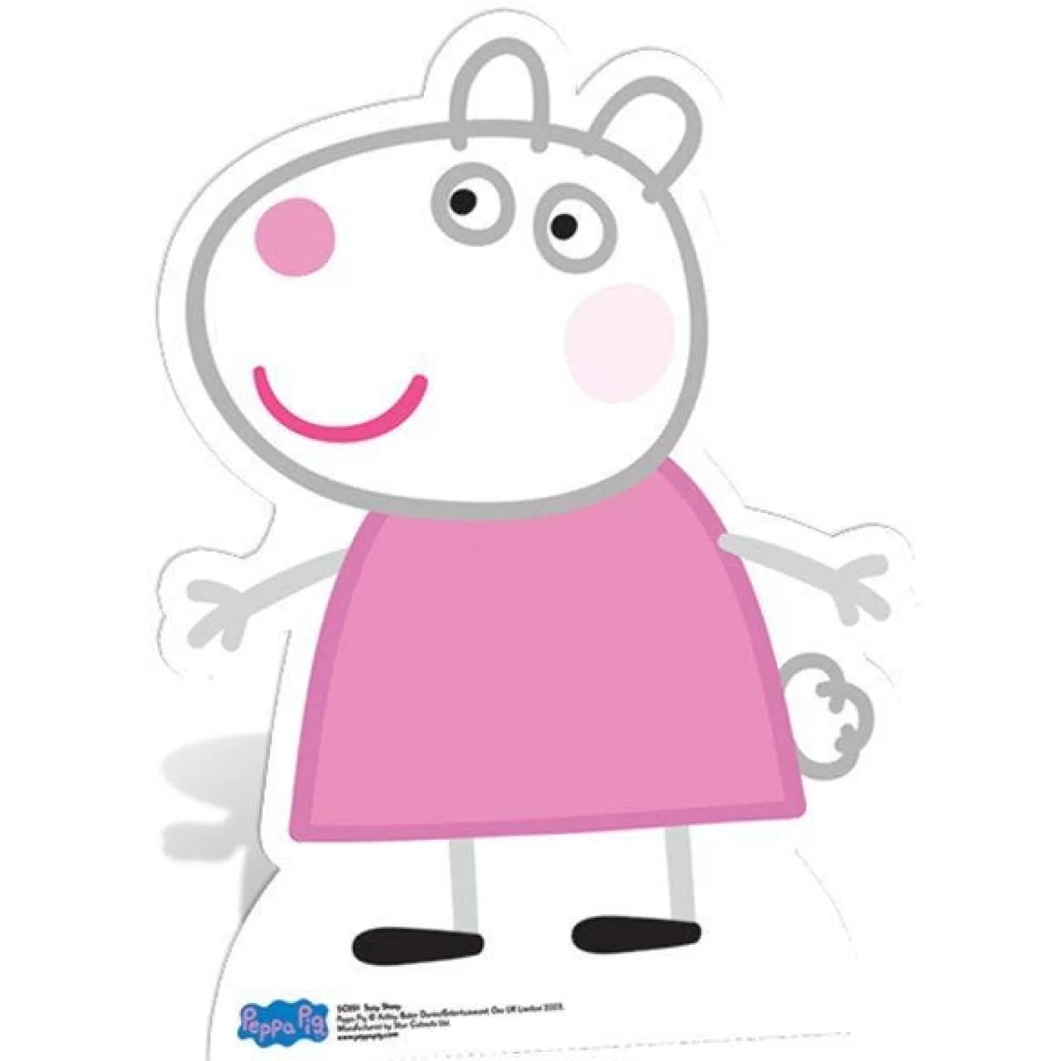 Shop Party Delights Suzy Sheep Peppa Pig Cardboard Cutout - 78Cm X 59Cm